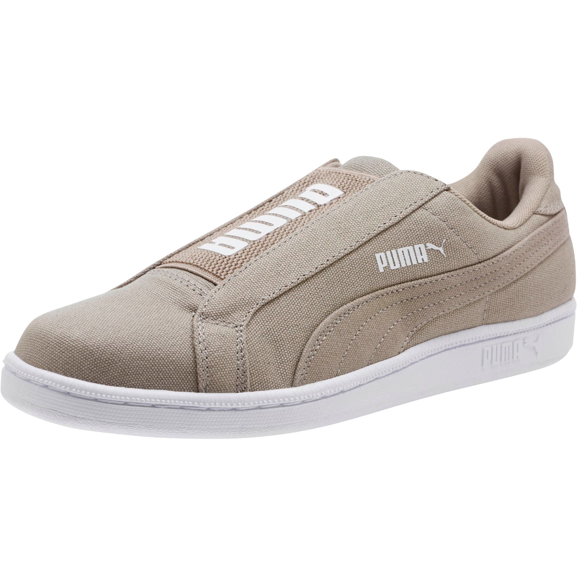 Puma smash slip on denim clearance
