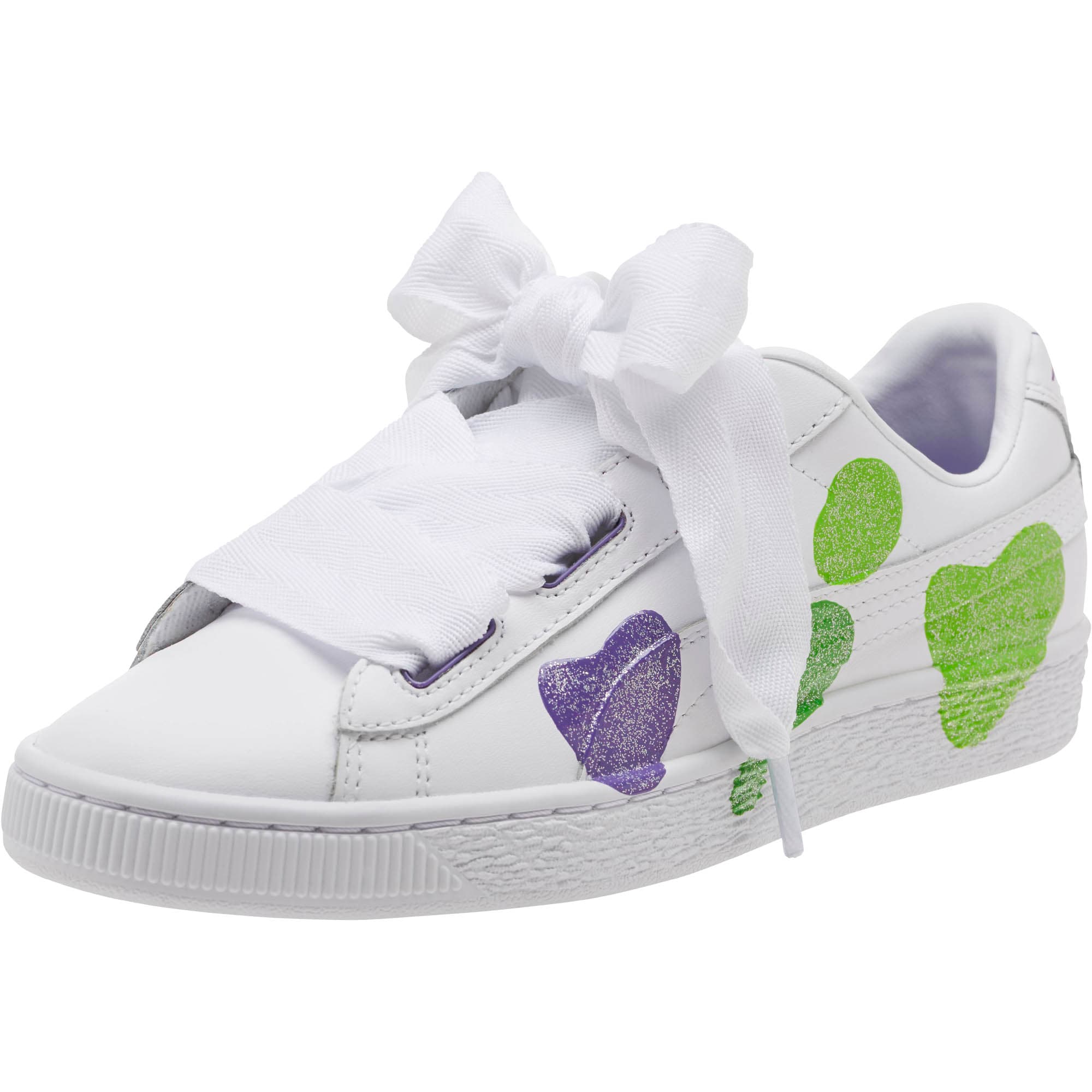 puma basket heart junior