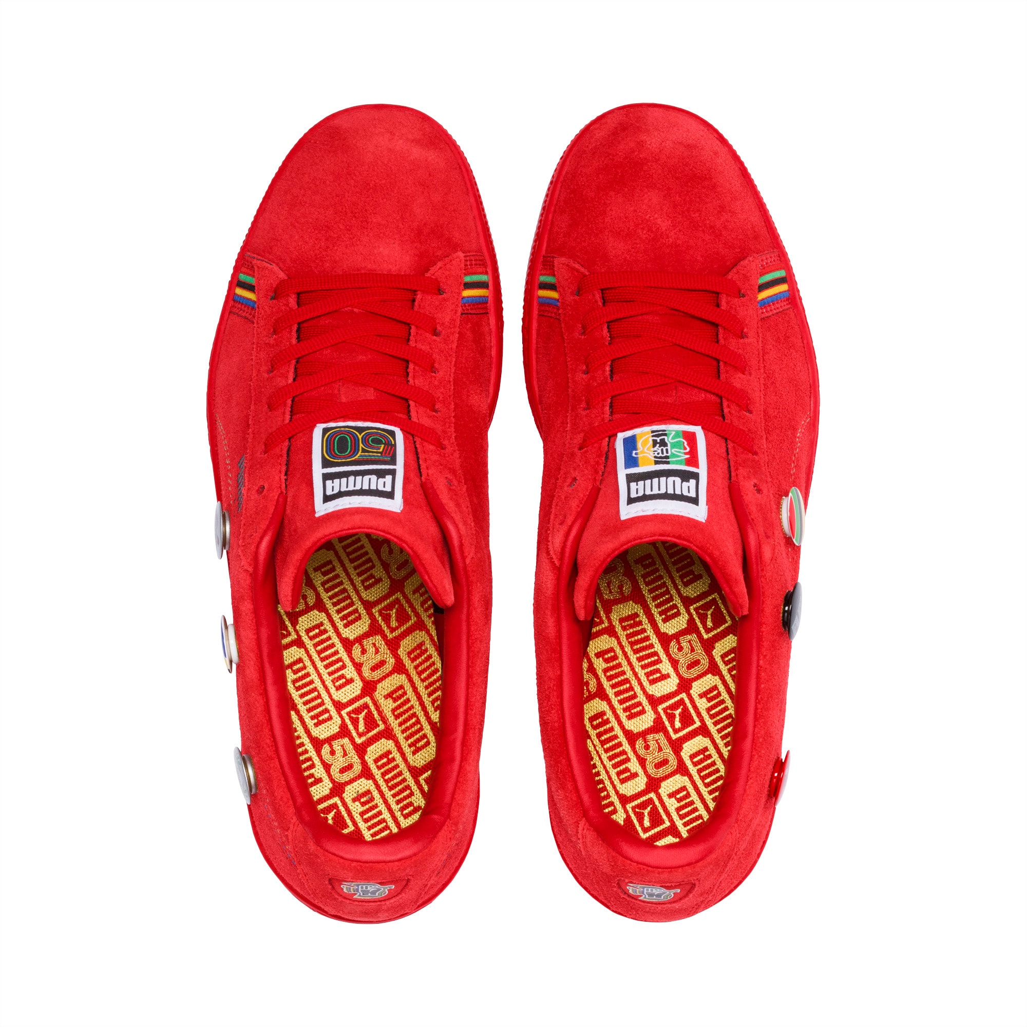 Puma x power through peace asia suede sneakers clearance