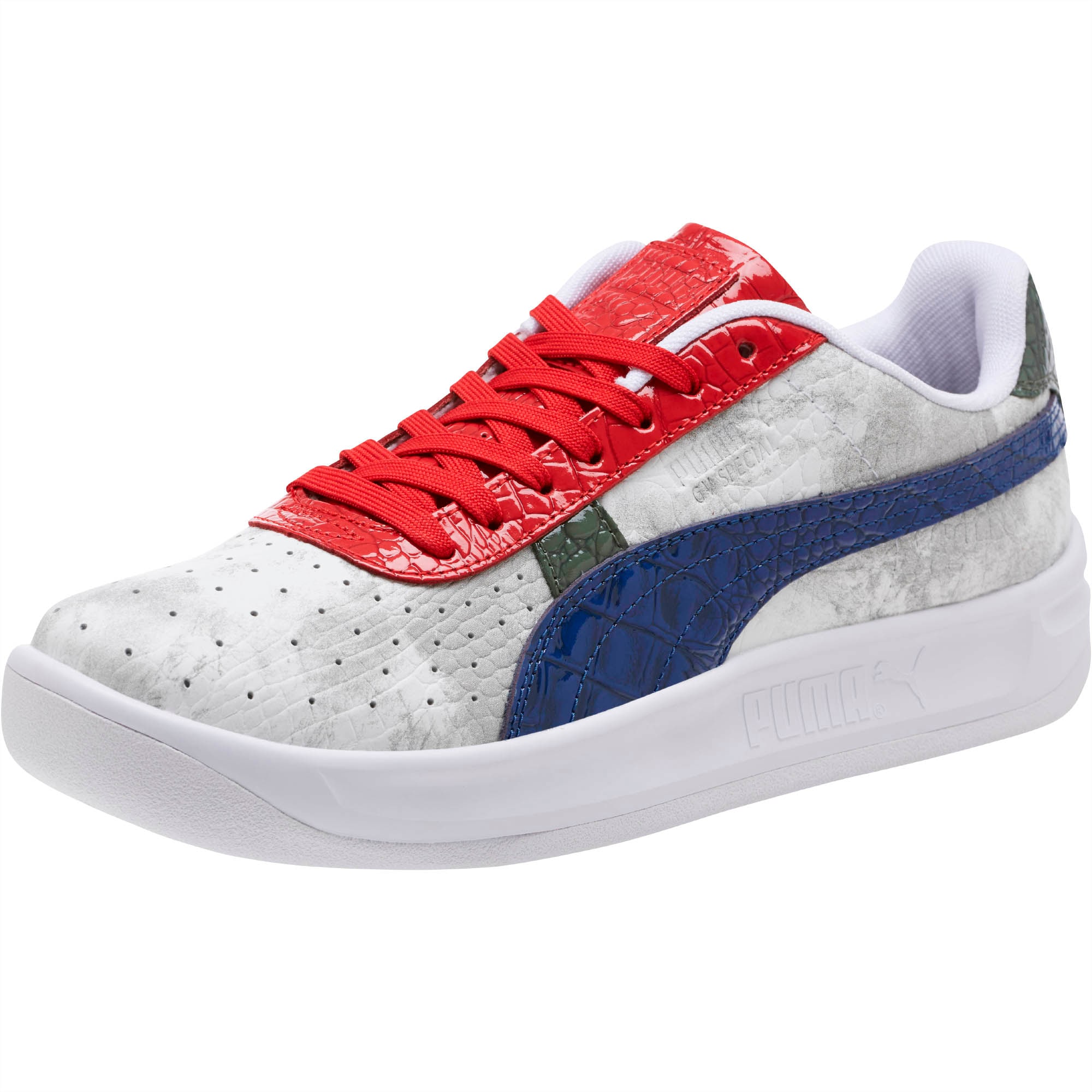 all white gator shoes