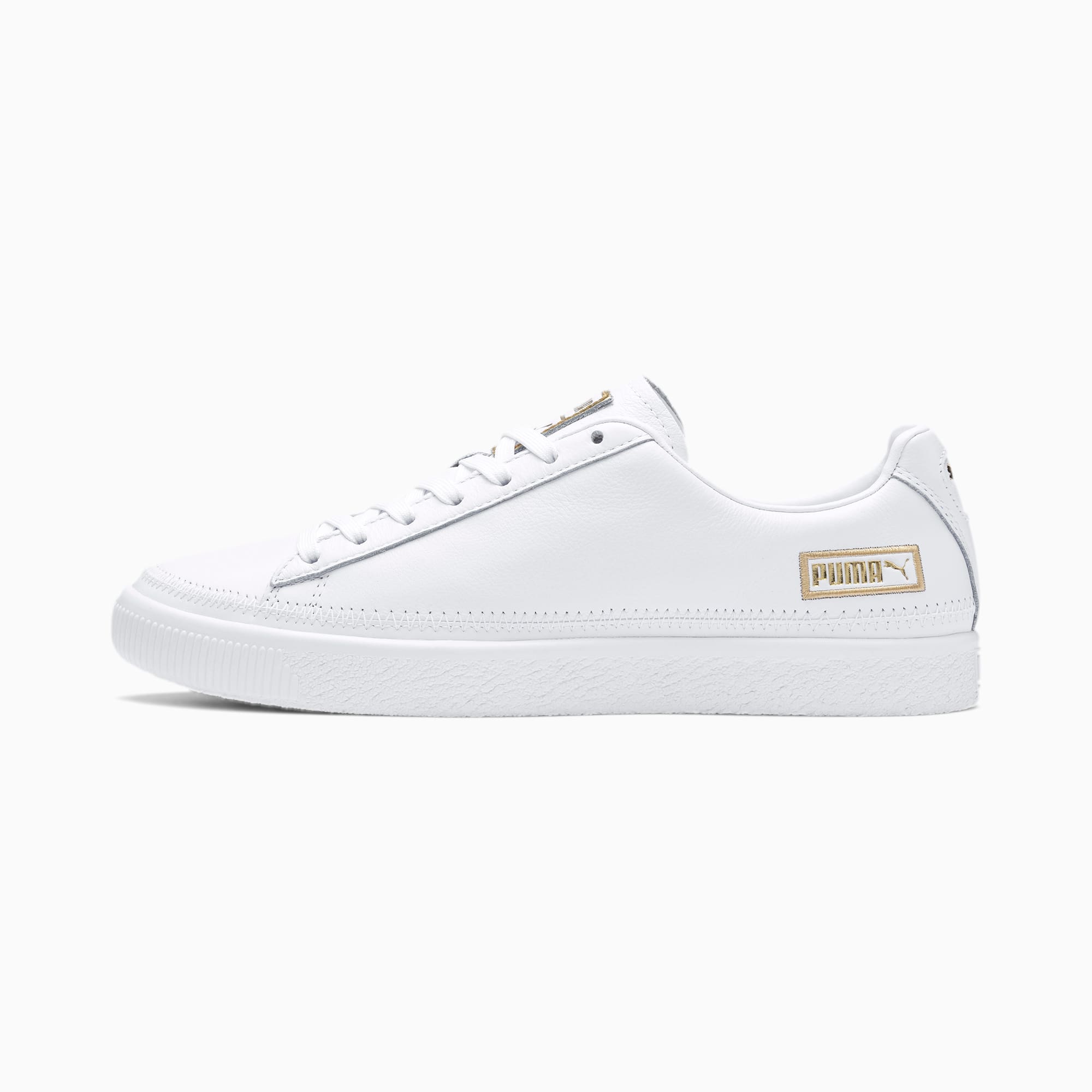 puma suede white gold