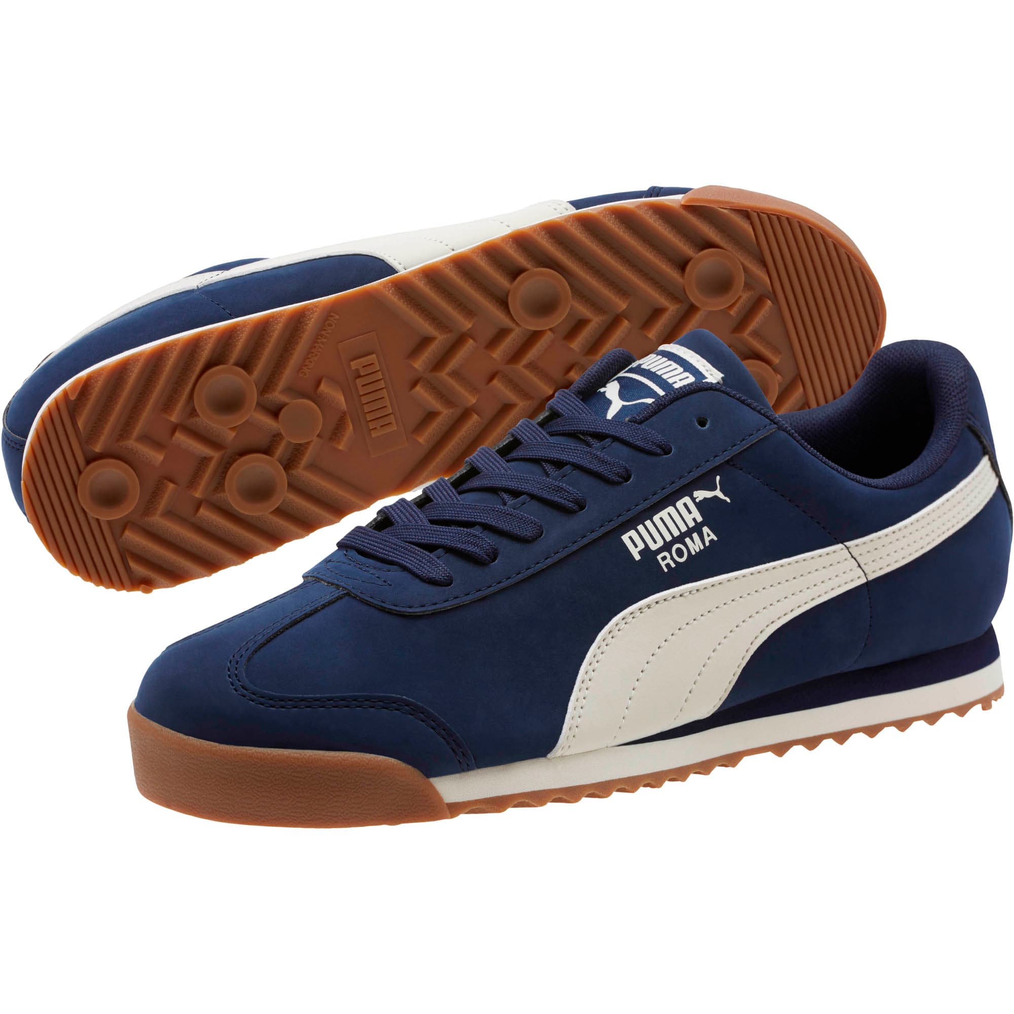 roma retro nubuck sneakers