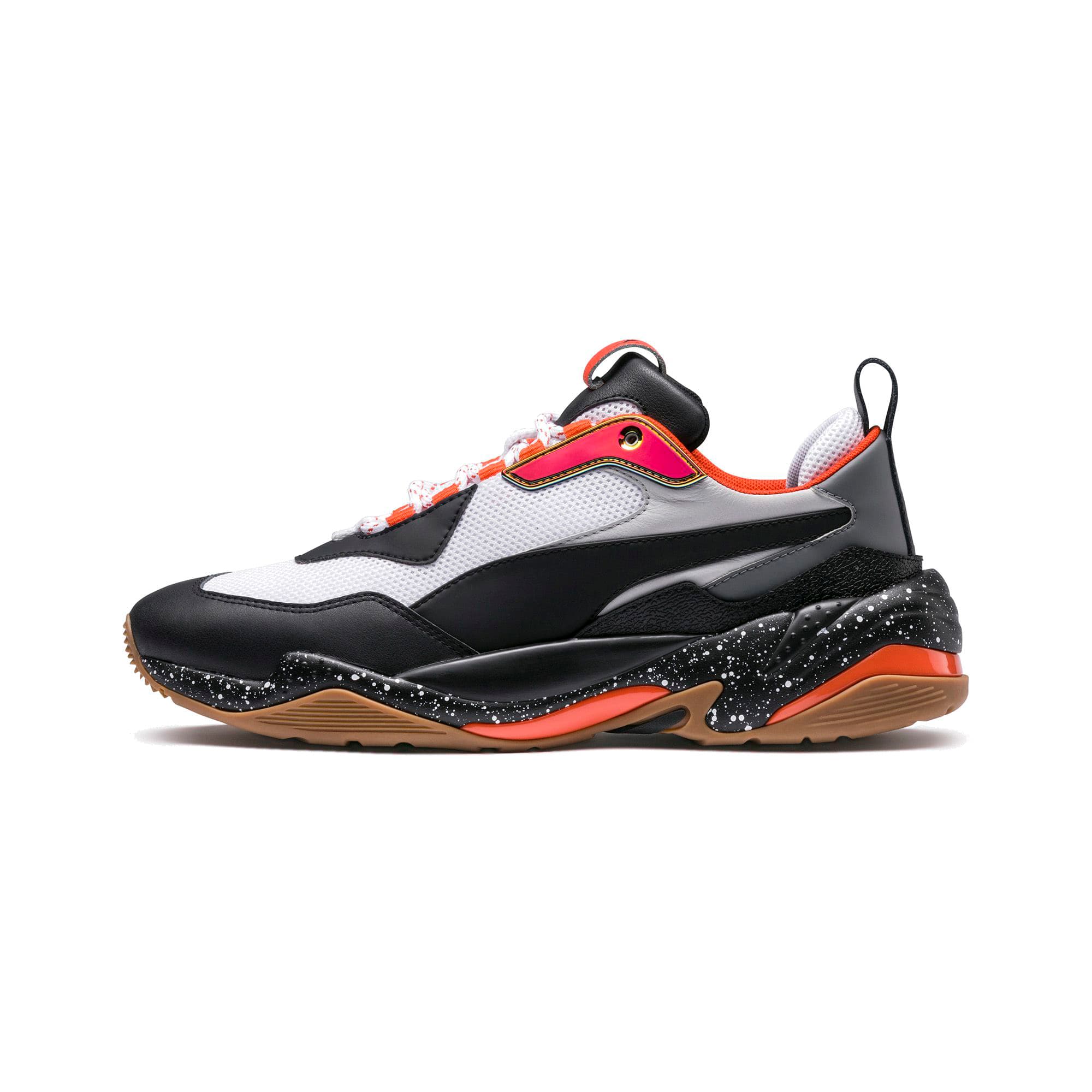 puma thunder electric white blue silver