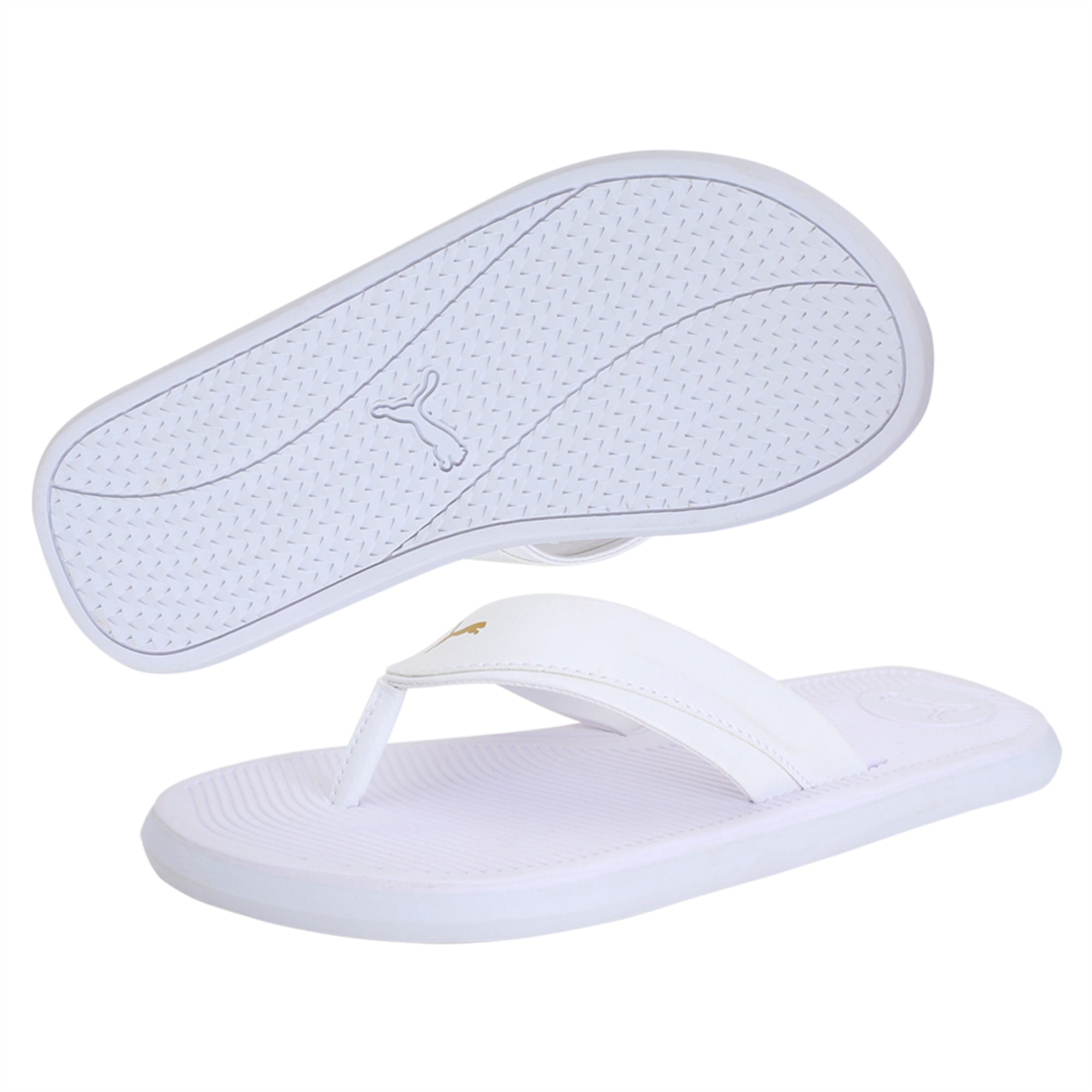 Puma one8 slippers on sale white