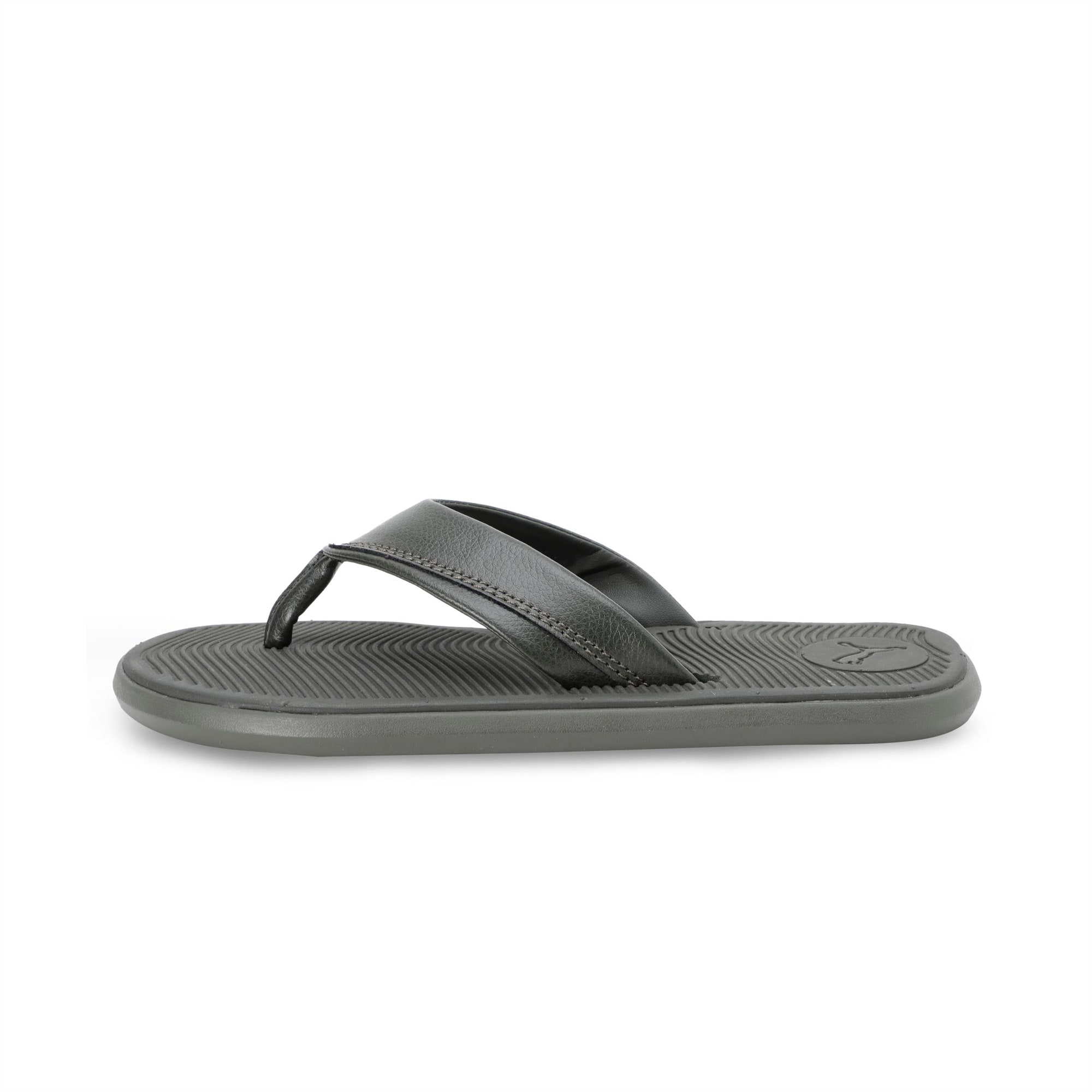 puma men grey sandals