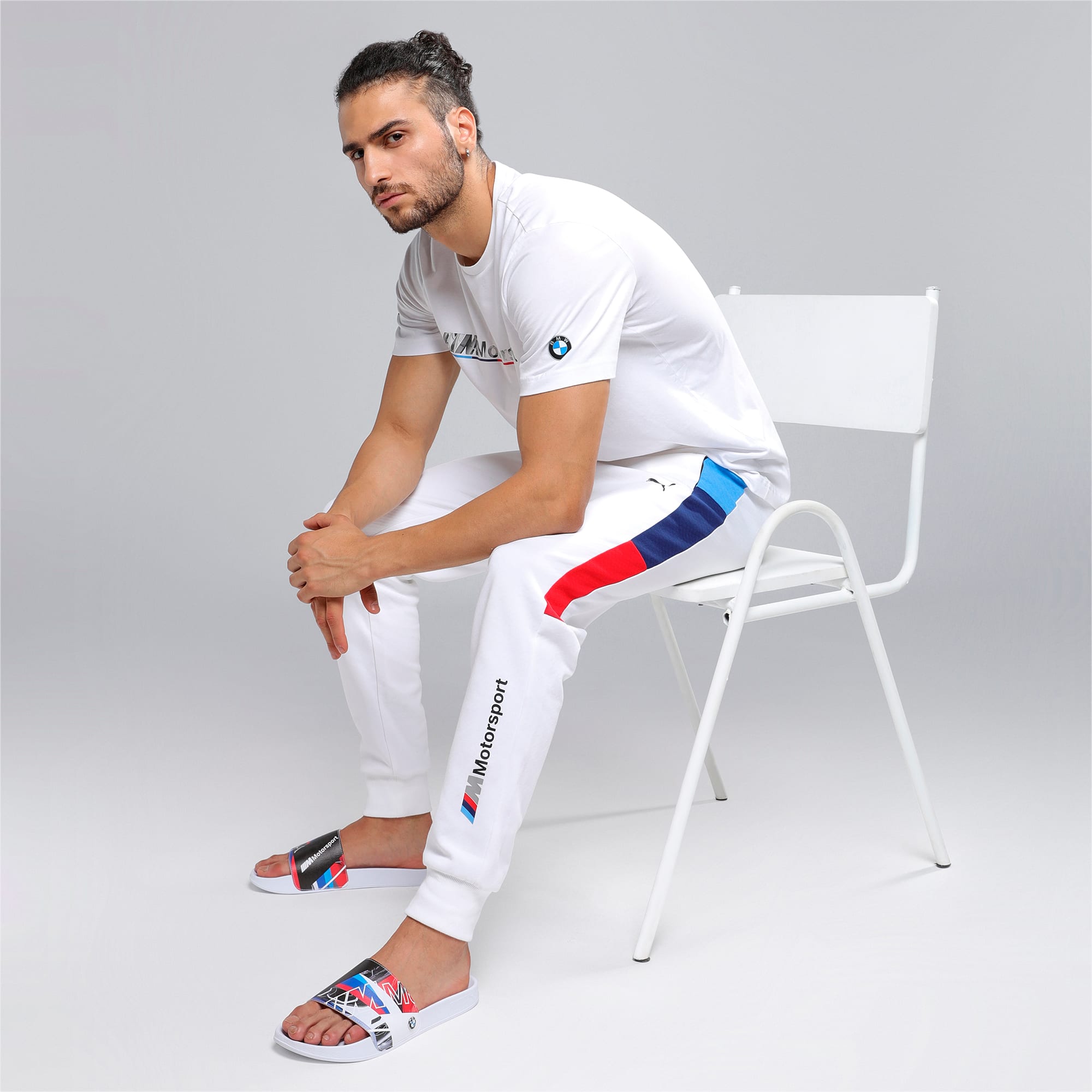 BMW M Motorsport Leadcat Unisex Graphic Slides PUMA