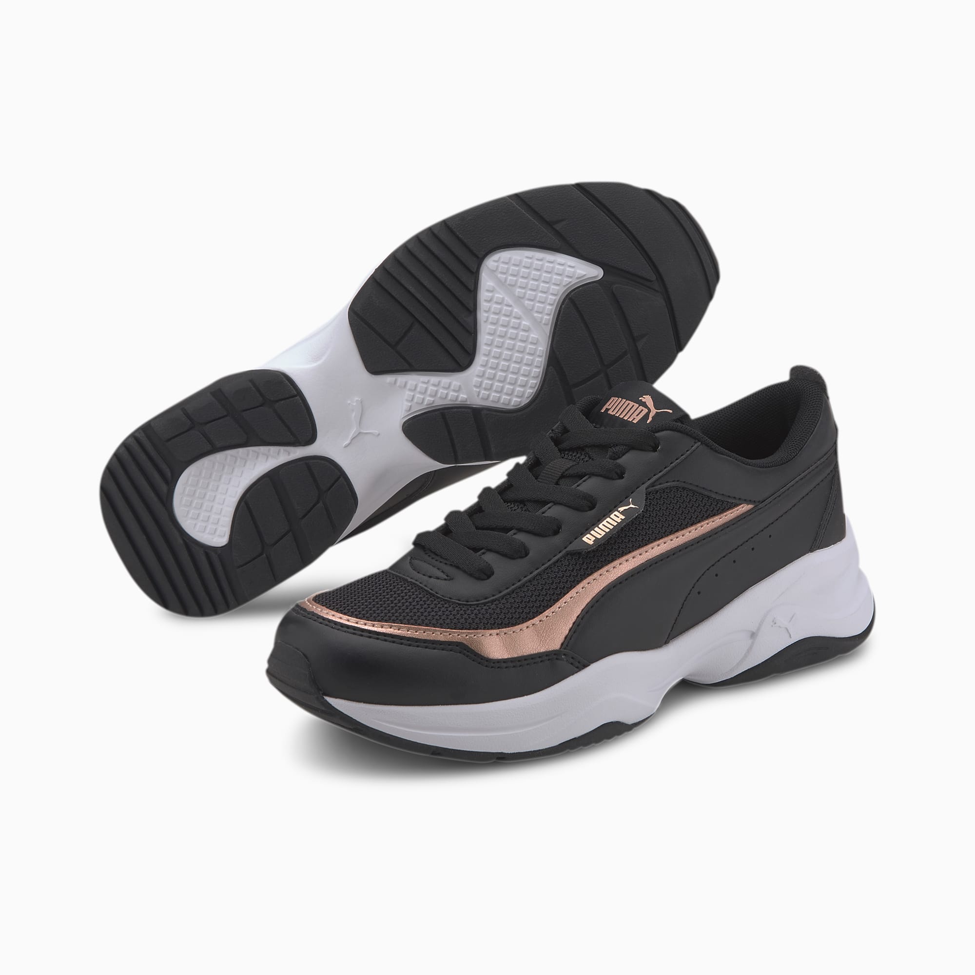 puma rose gold trainers