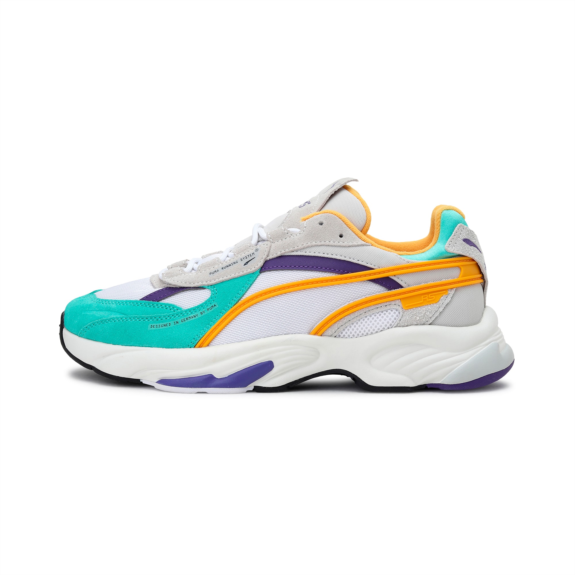 puma rs connect drip pack gray violet