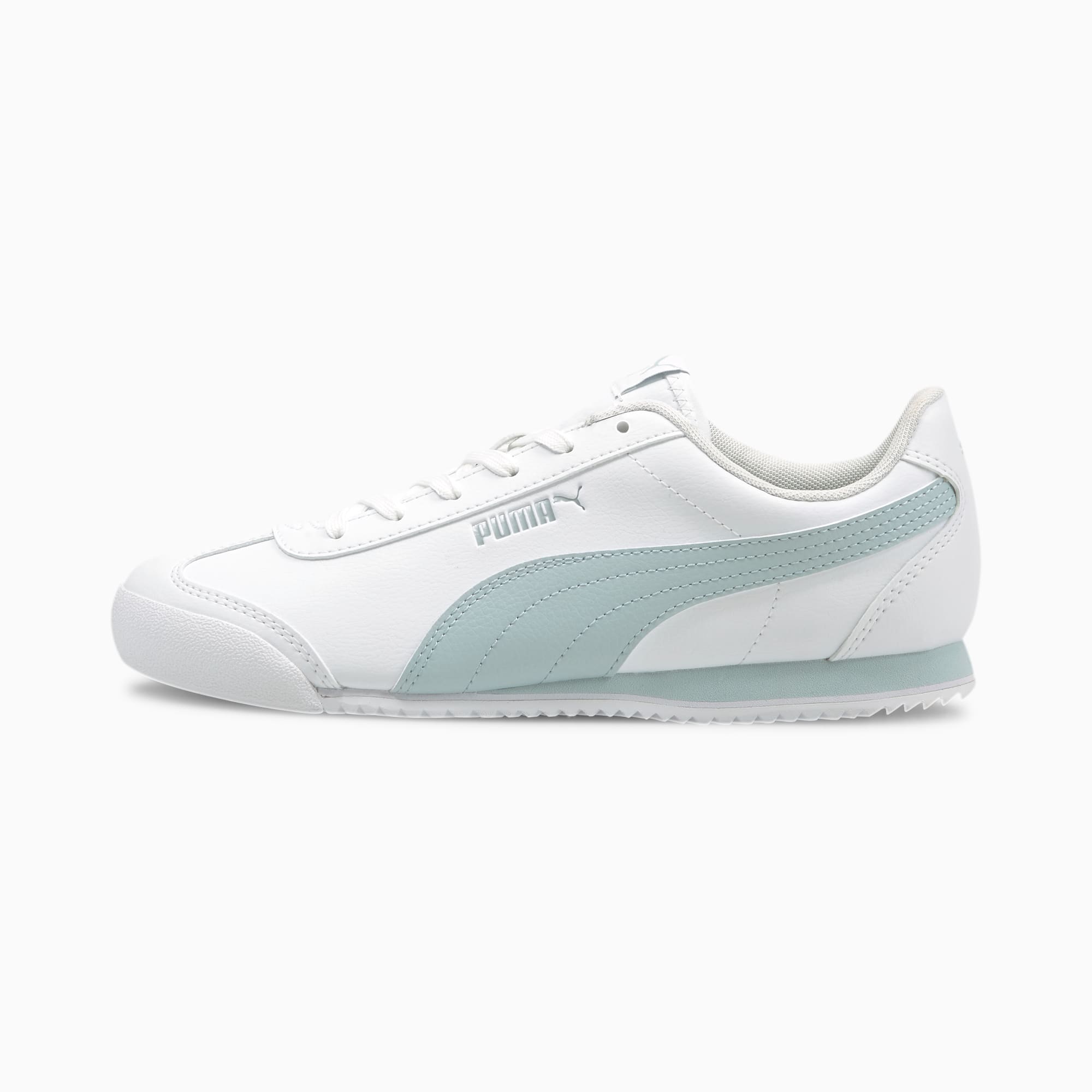 puma white leather sneakers