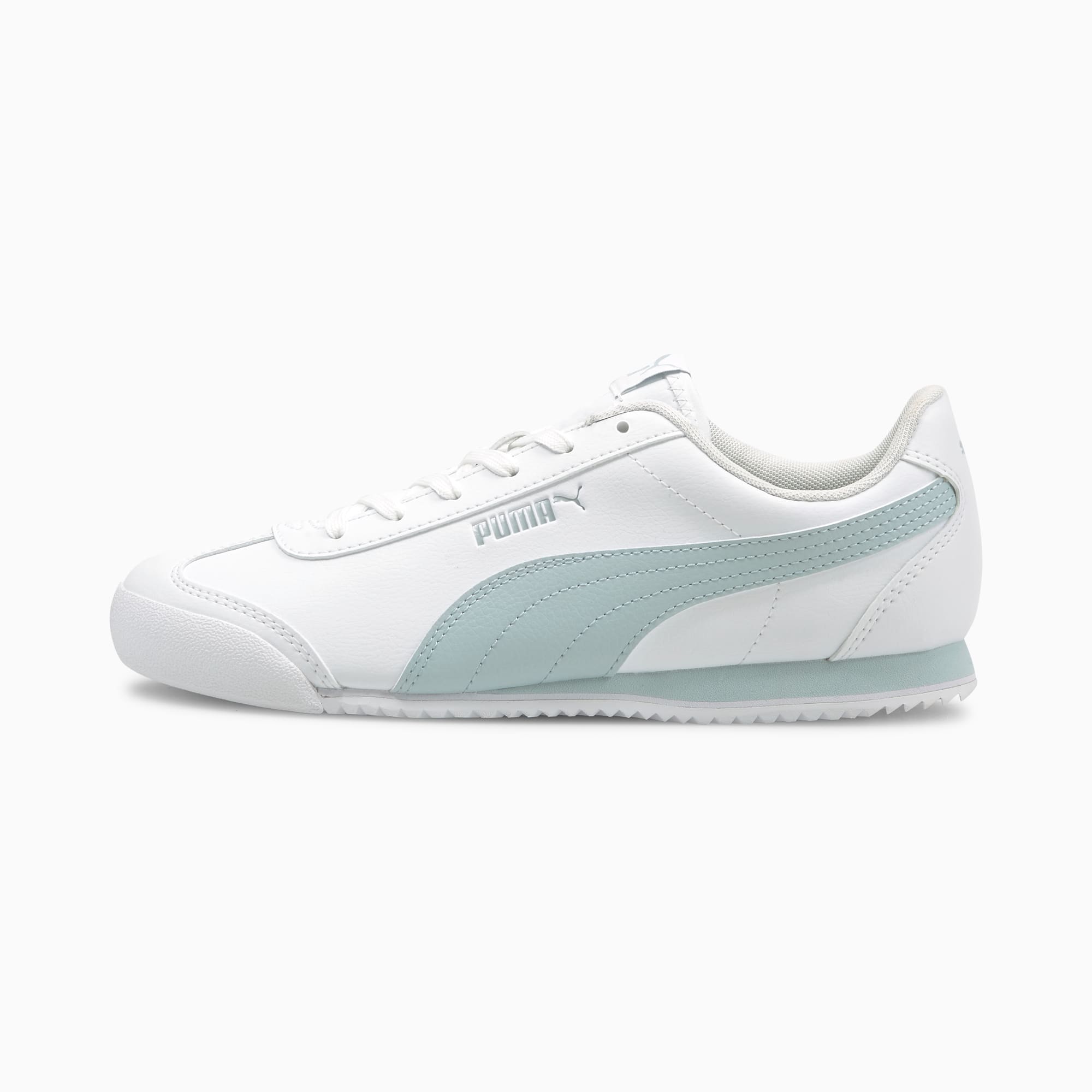 leather pumas womens