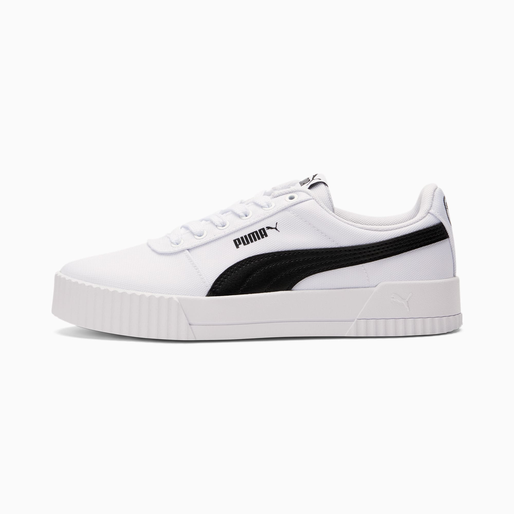 Puma canvas shoes white hotsell