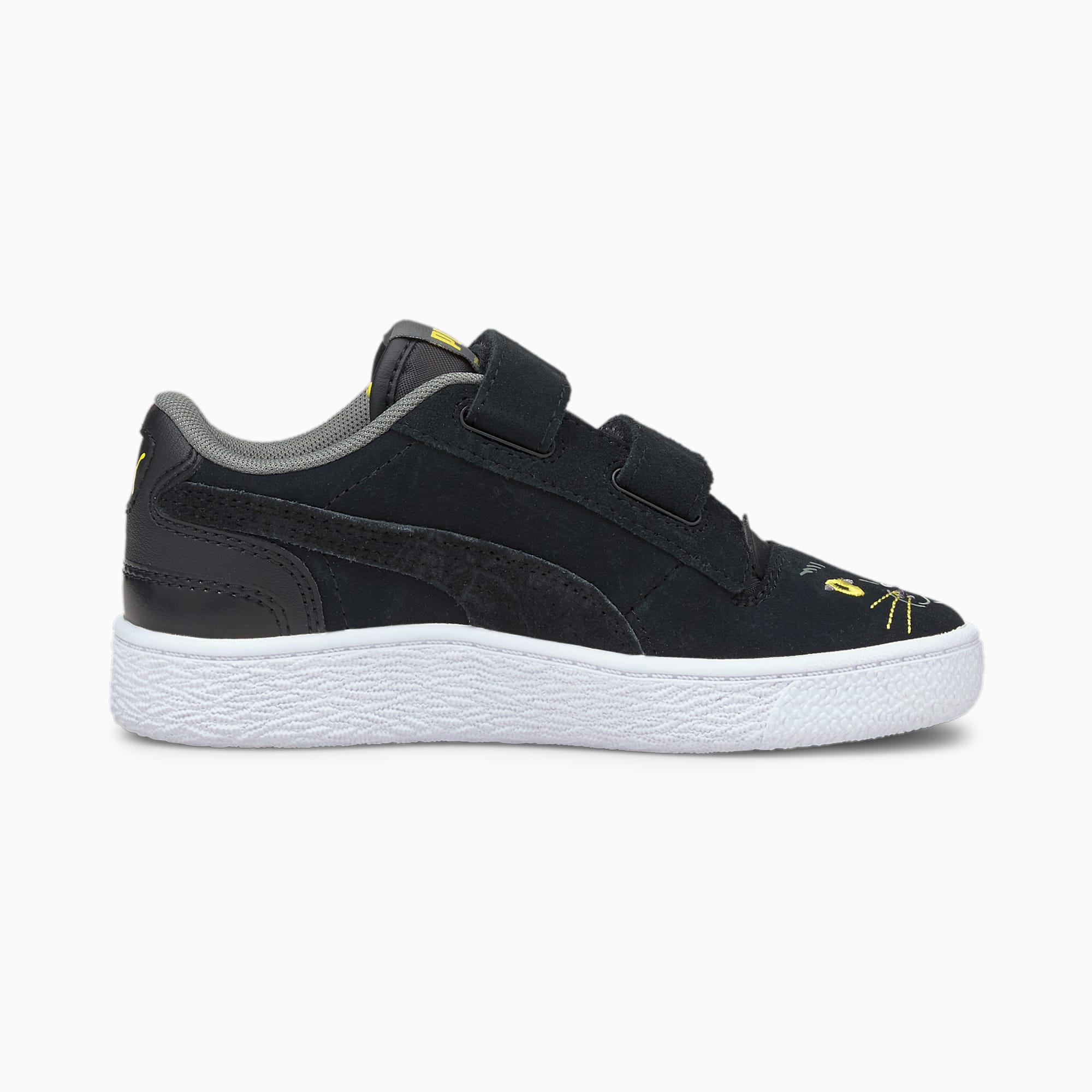 Toddler puma basket heart hot sale