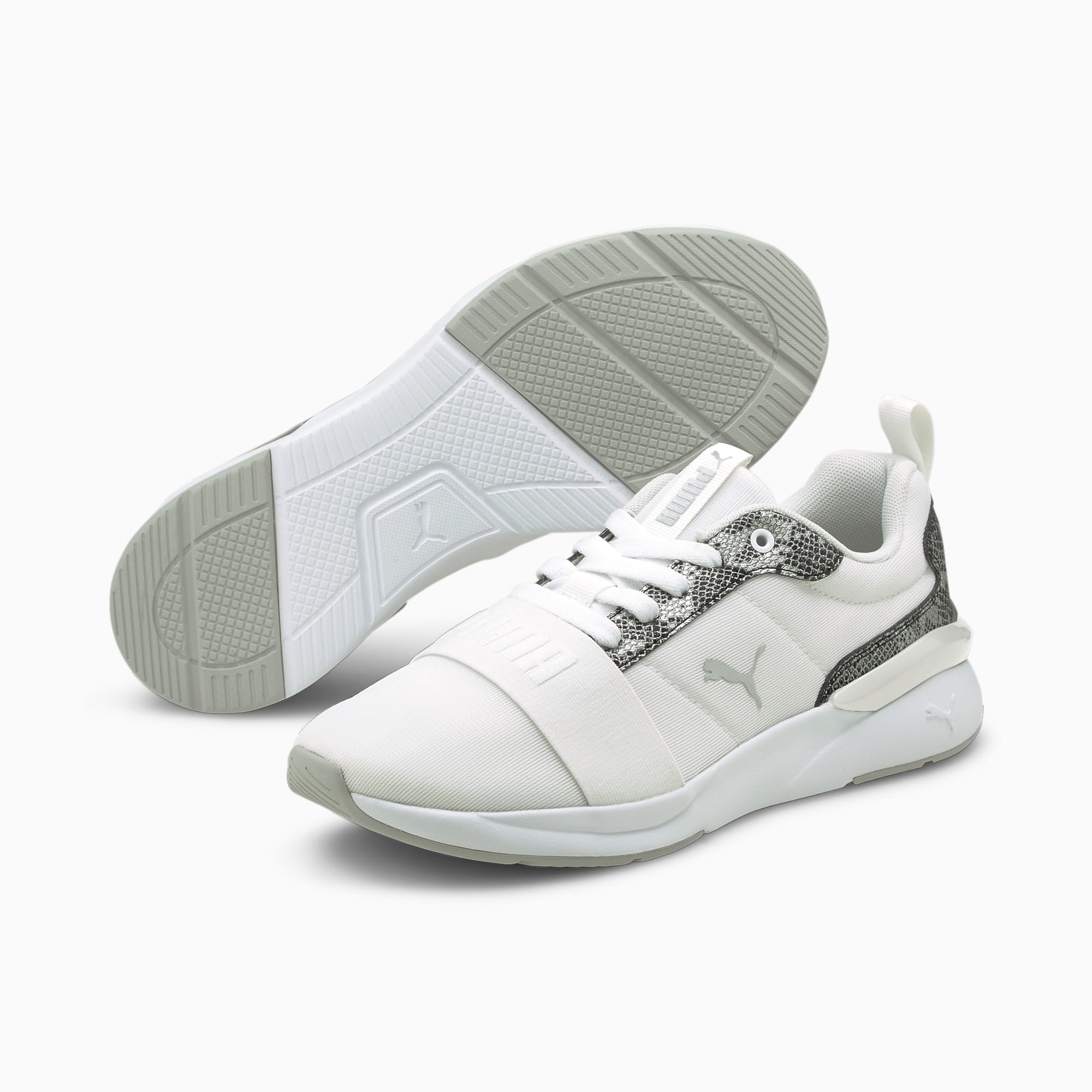 Puma sneakers wit rose online