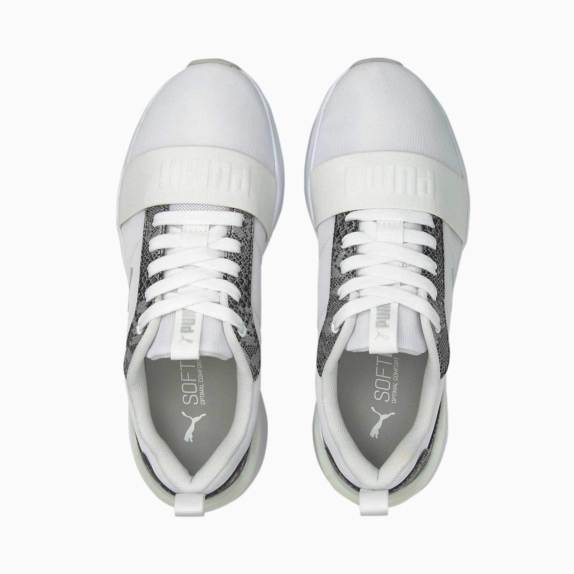 Puma sneakers wit rose shop