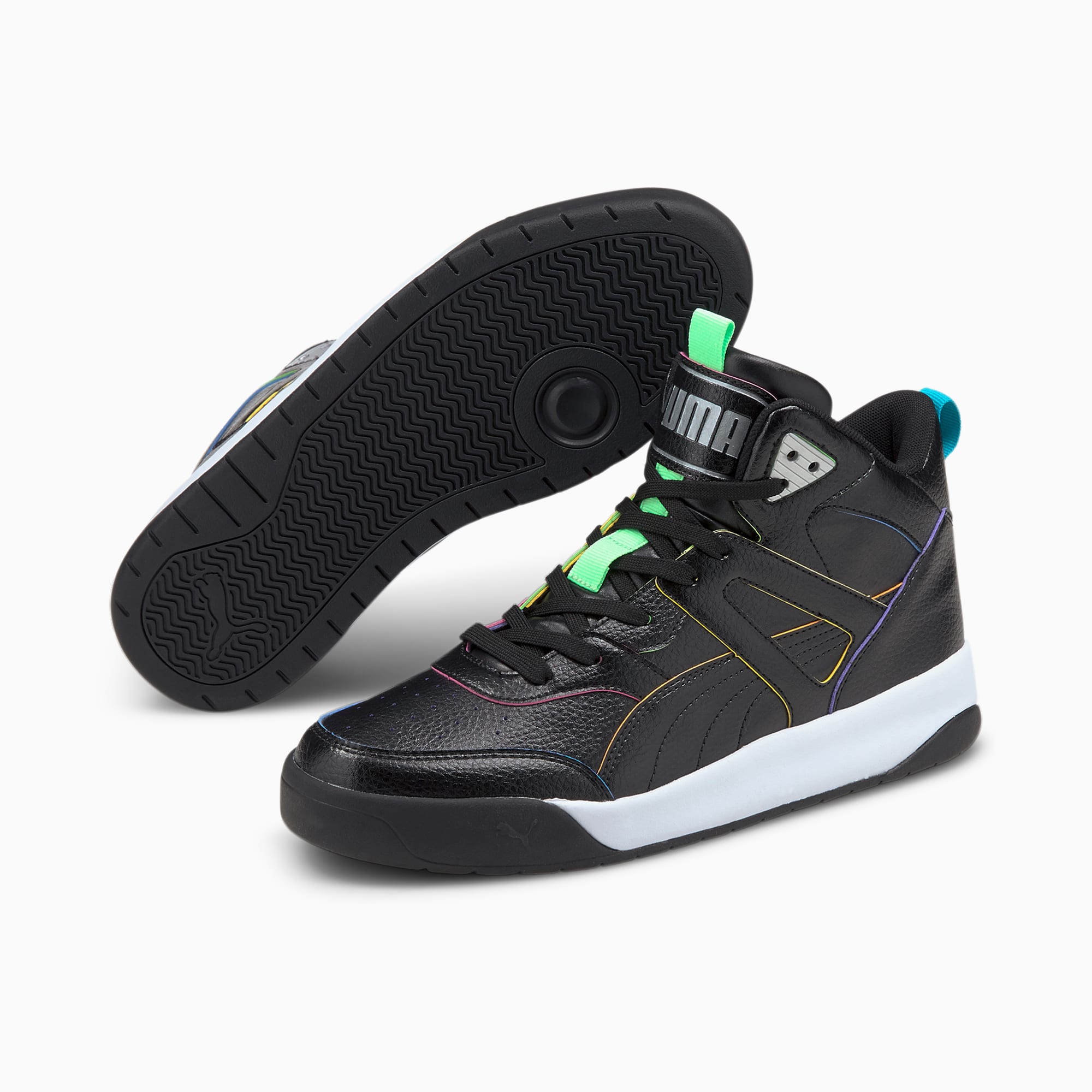 Cali backcourt mid rainbow sneakers Clearance
