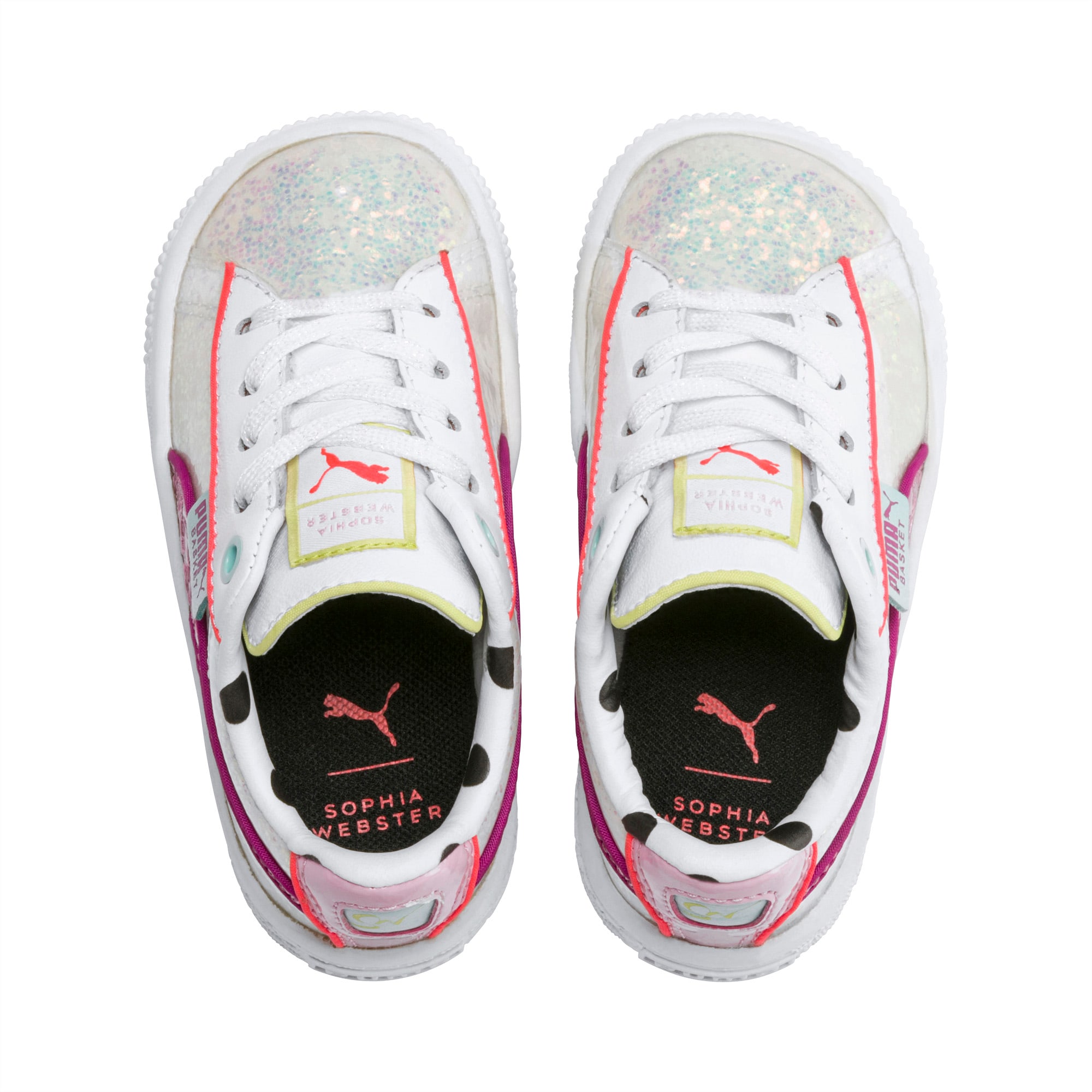 PUMA x SOPHIA WEBSTER Basket Toddler Shoes