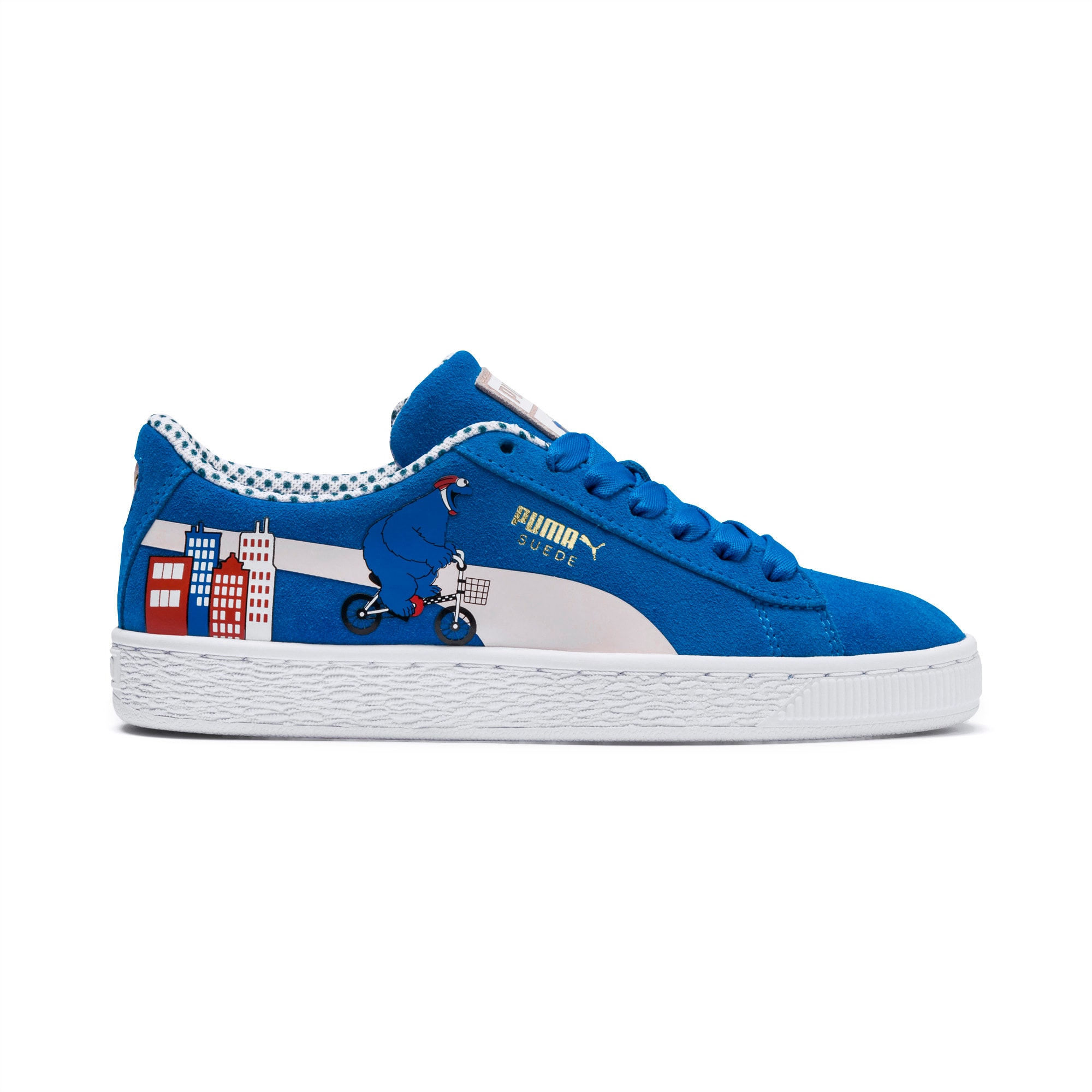 Sesame Street 50 Youth Suede Trainers 