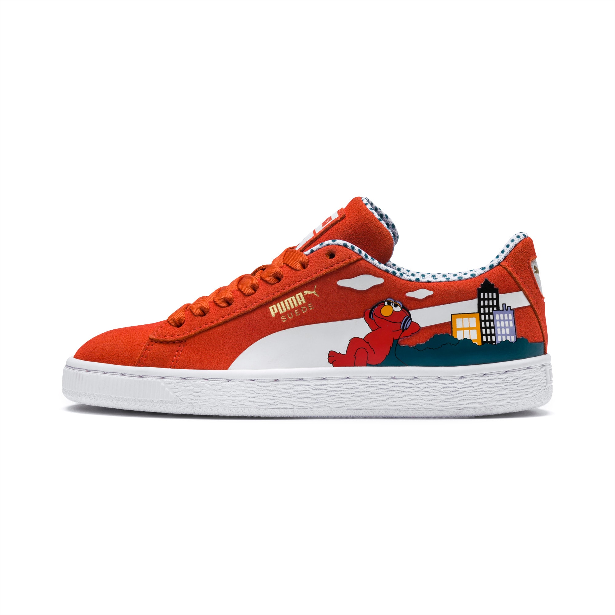 Sesame Street 50 Youth Suede Trainers 