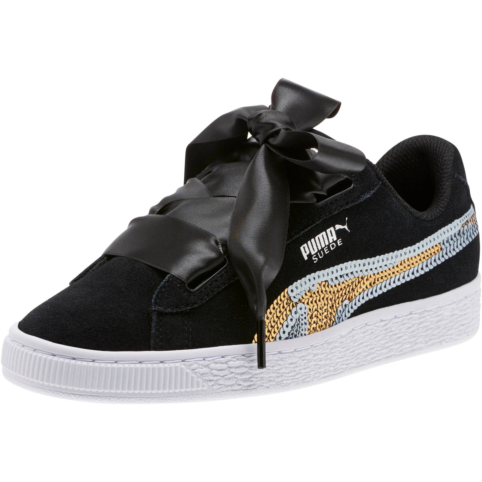 puma heart suede