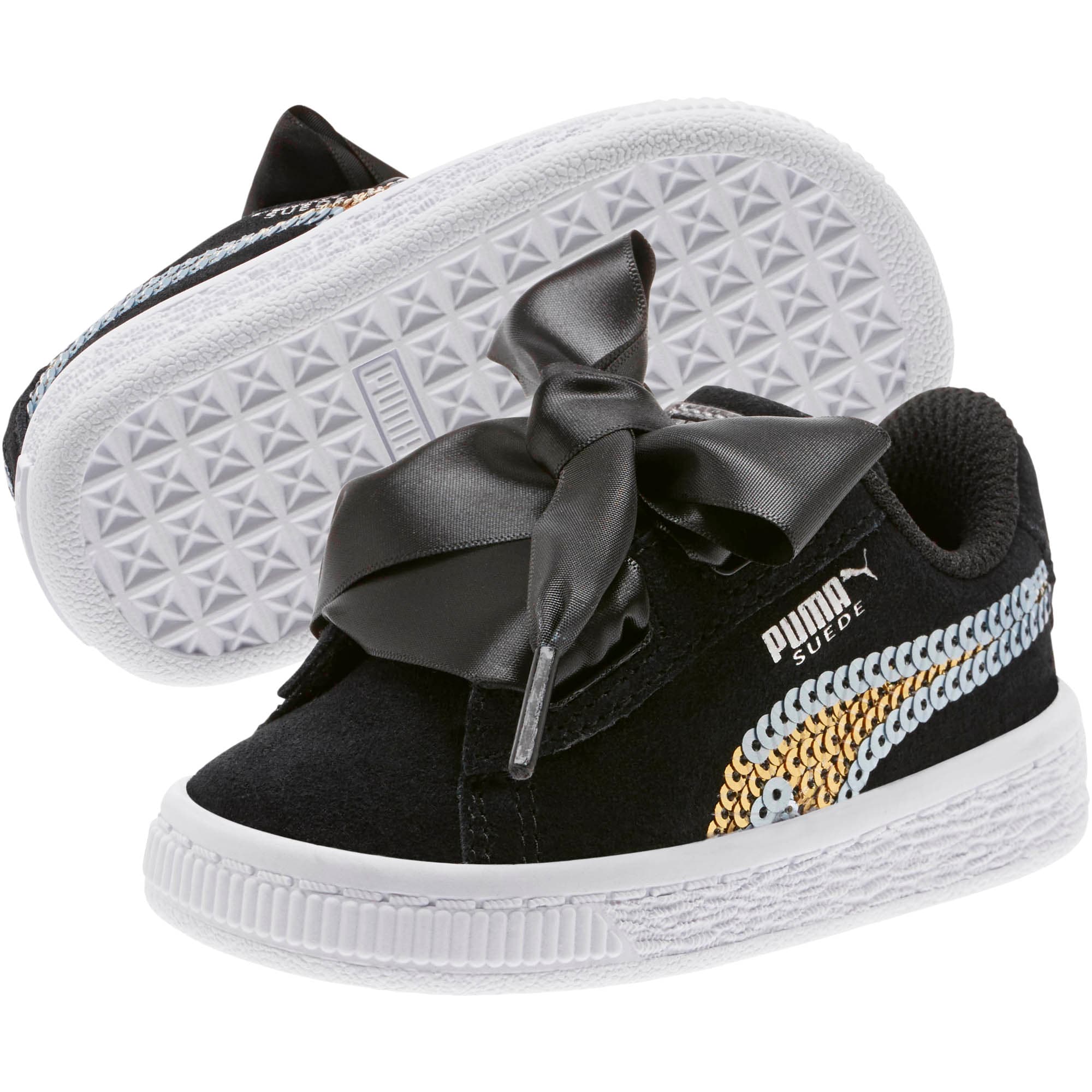 Puma suede heart trainers hot sale