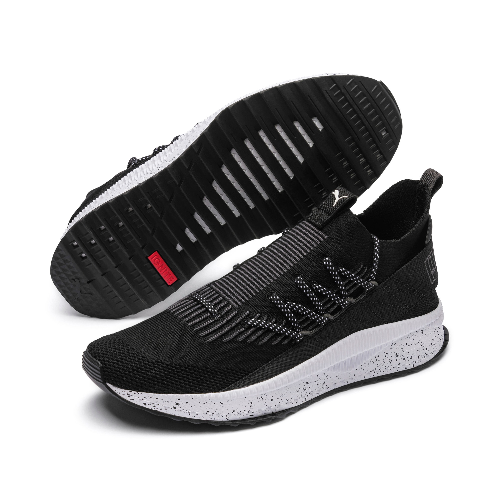 Tsugi Kai Jun Speckle Evoknit Trainers Puma Black Asphalt Puma