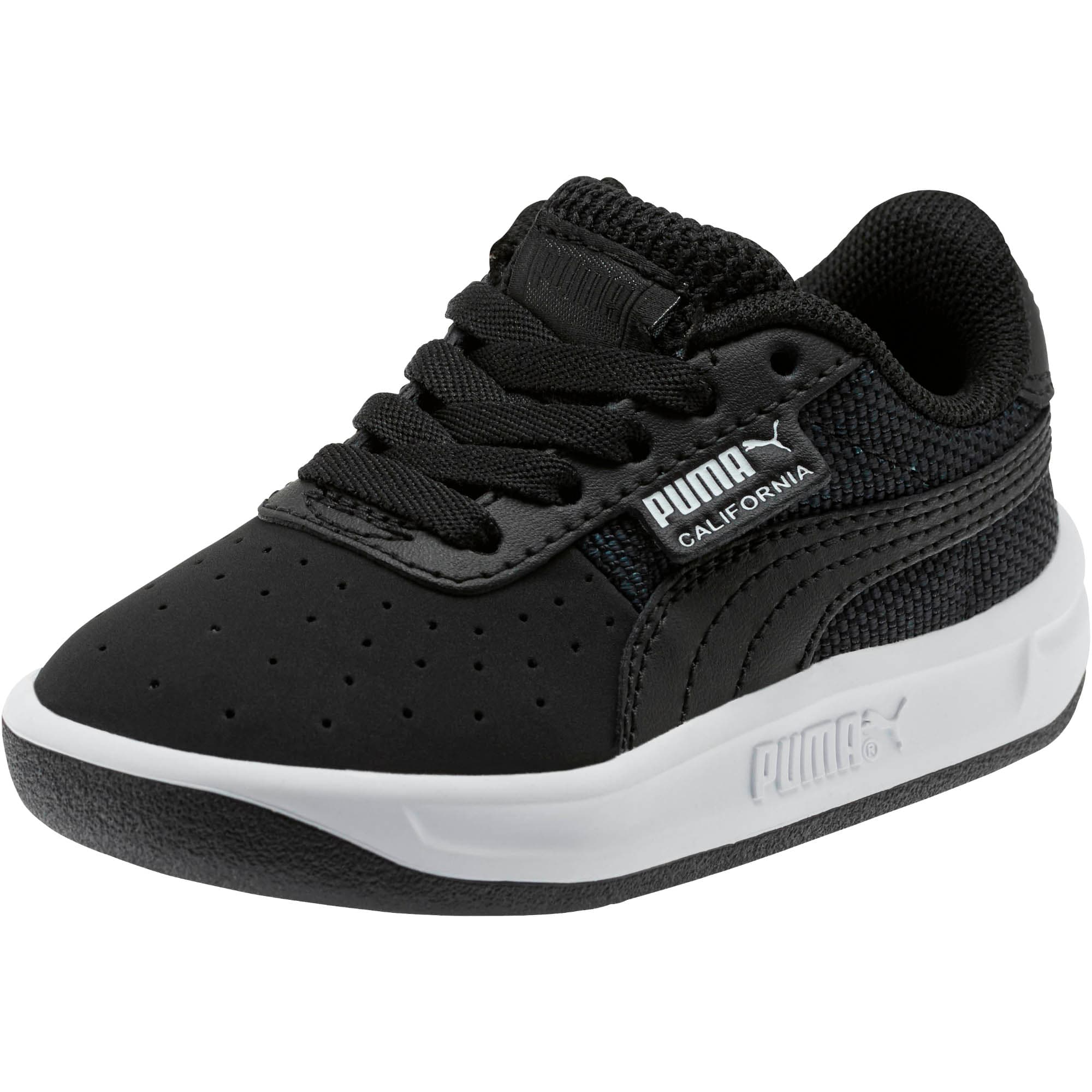 Puma california black white sale