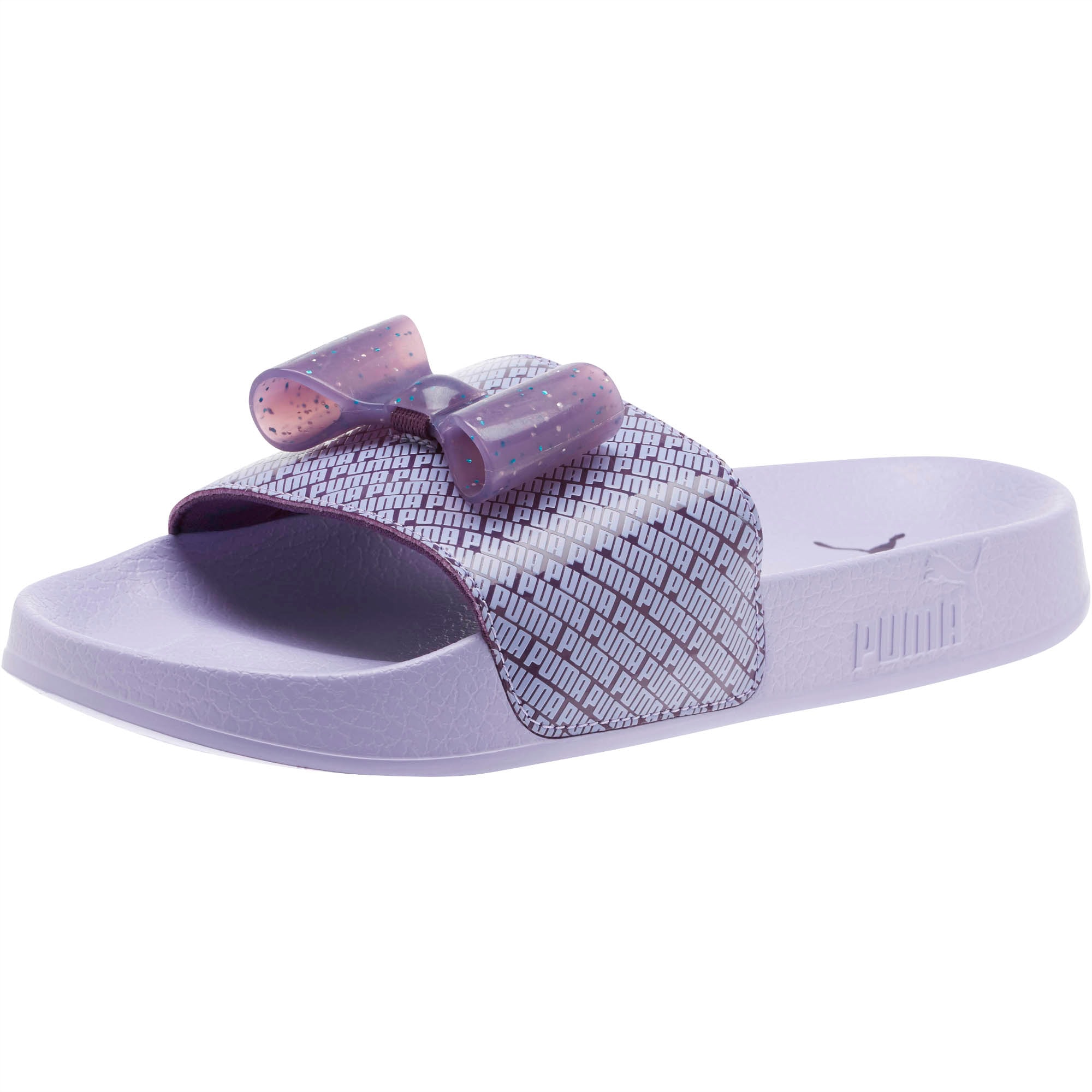 puma white leadcat jelly sandals