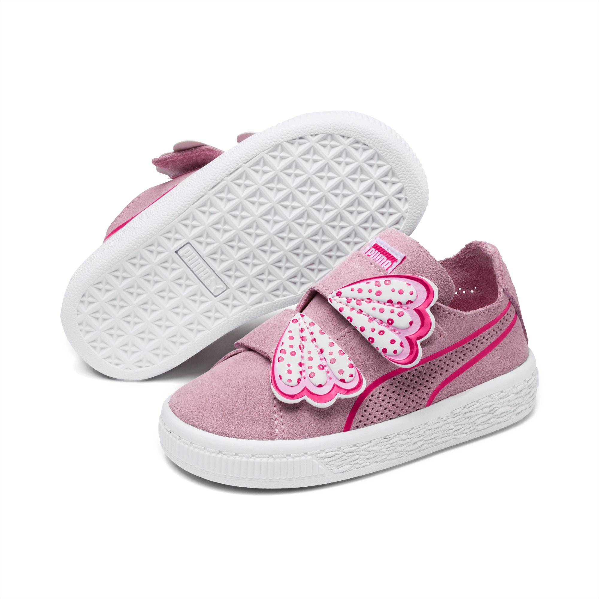 Suede Deconstruct Butterfly Toddler Shoes