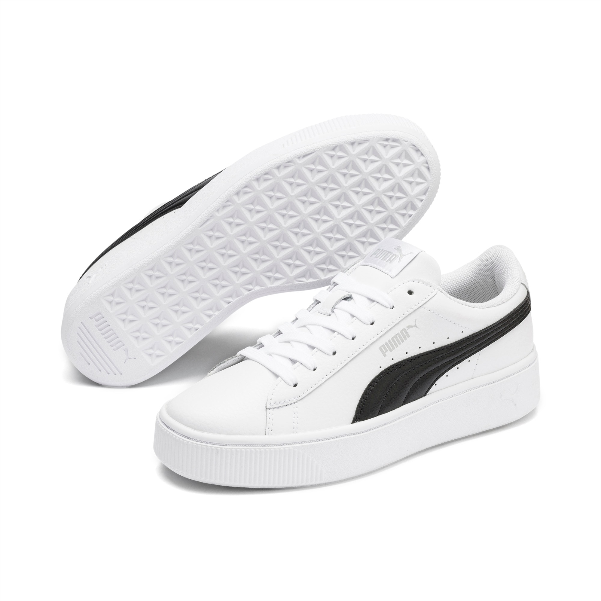 puma vikky stacked nere