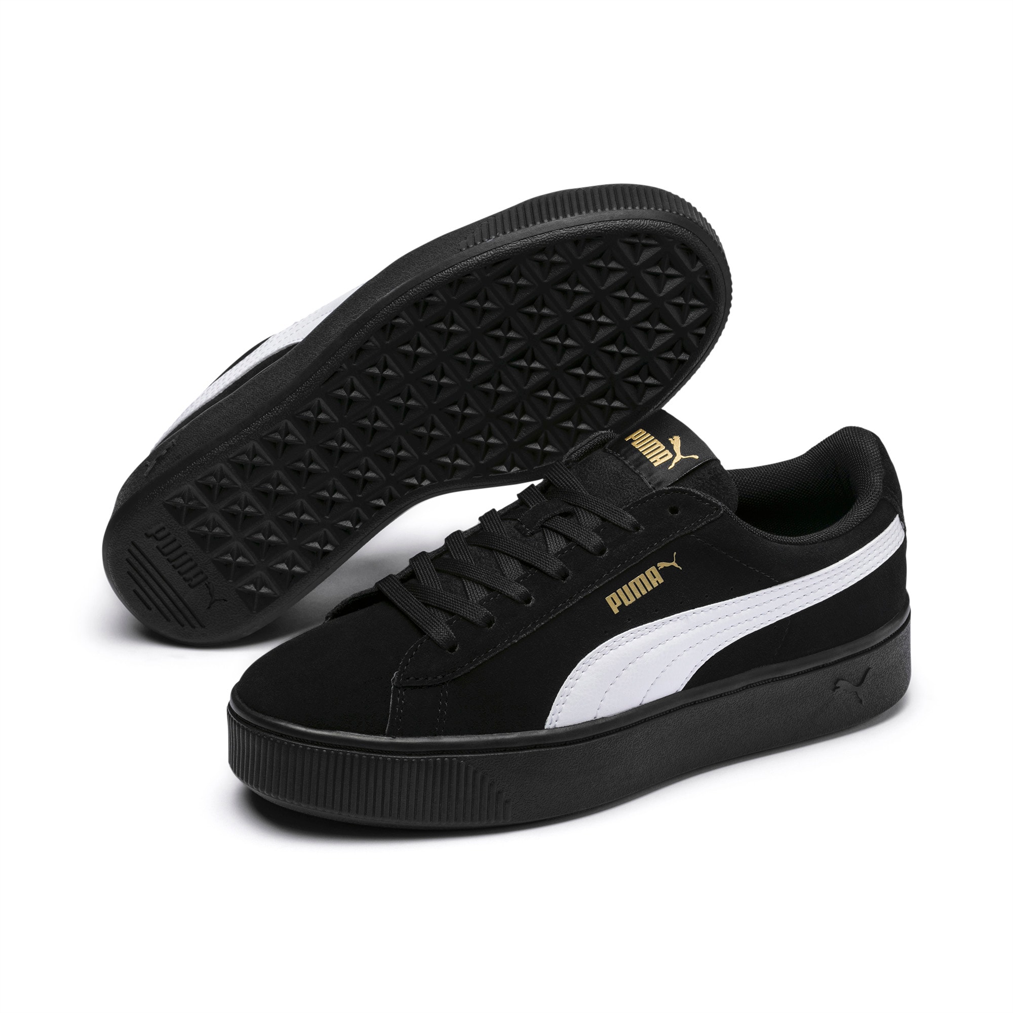 puma vikky platform ladies trainers
