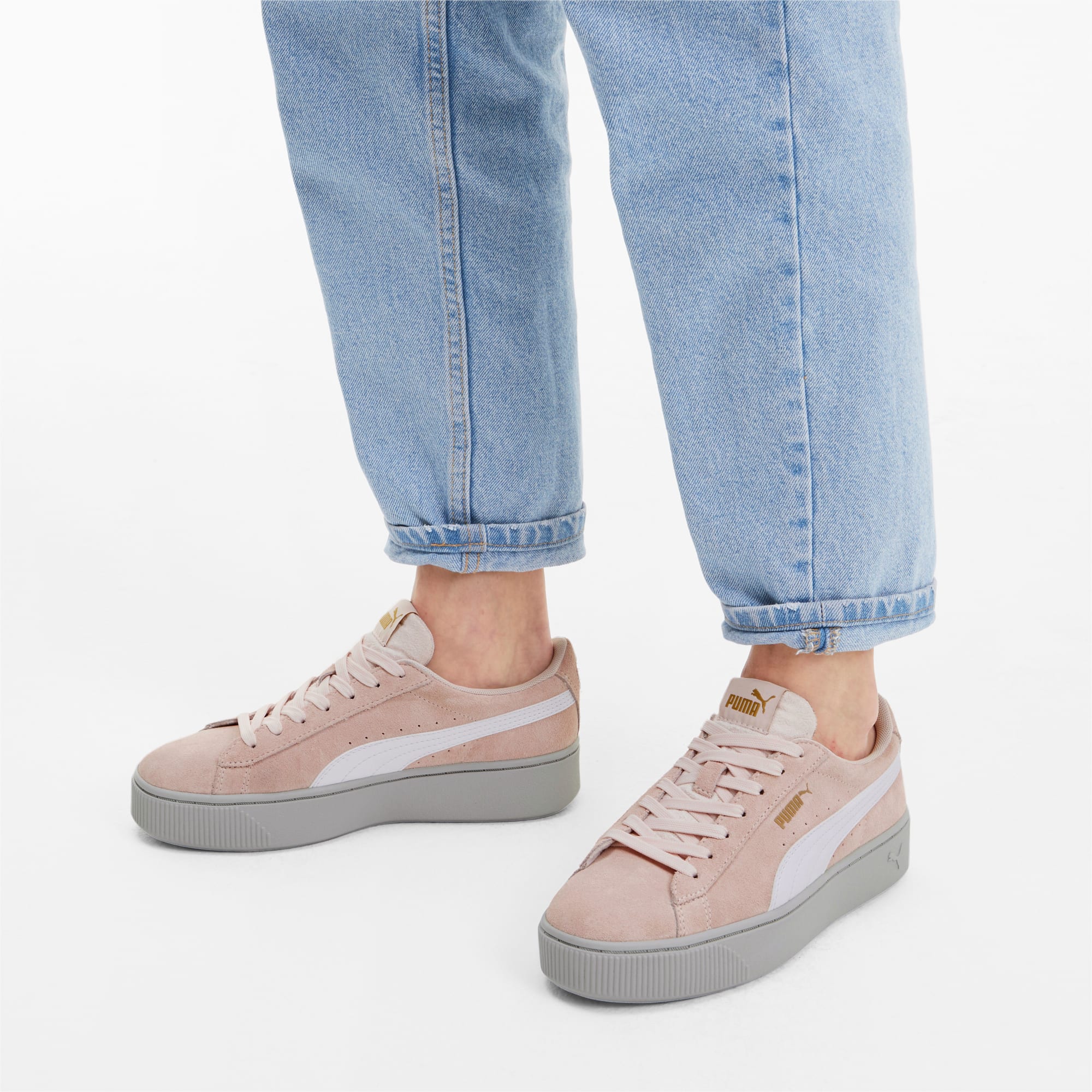 puma platform trainers womens