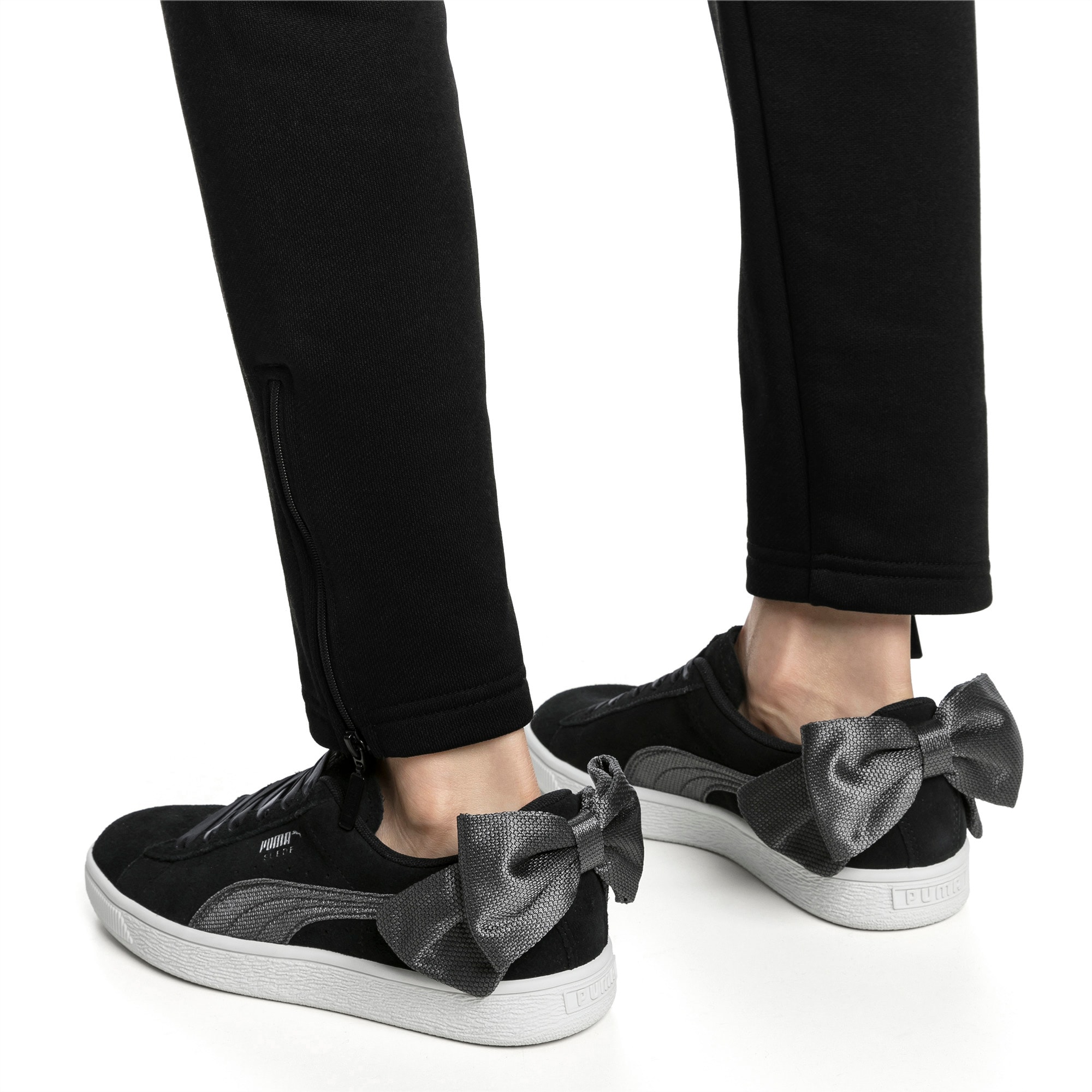 Suede Bow Hexamesh Women's Trainers 