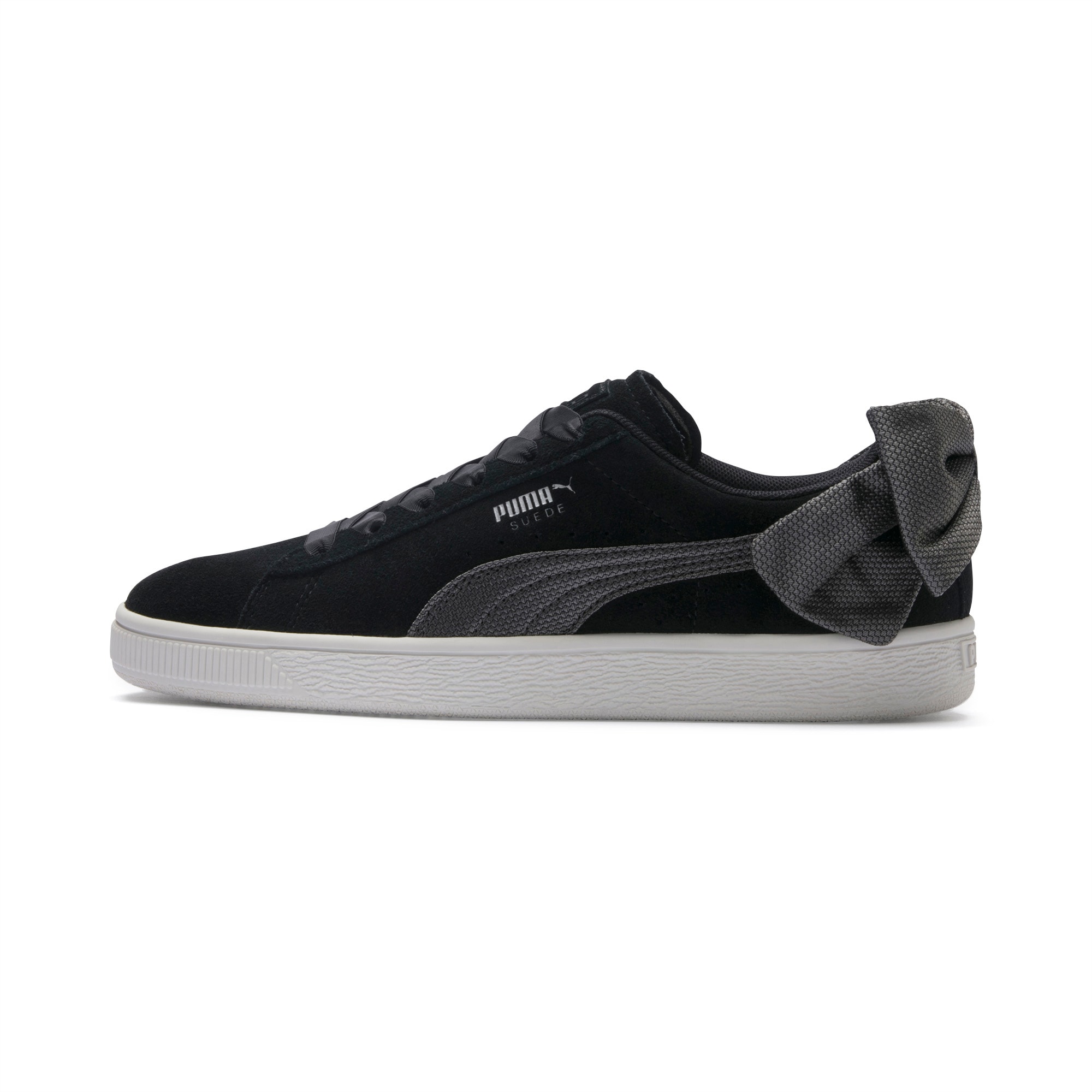 puma suede bow sneakers