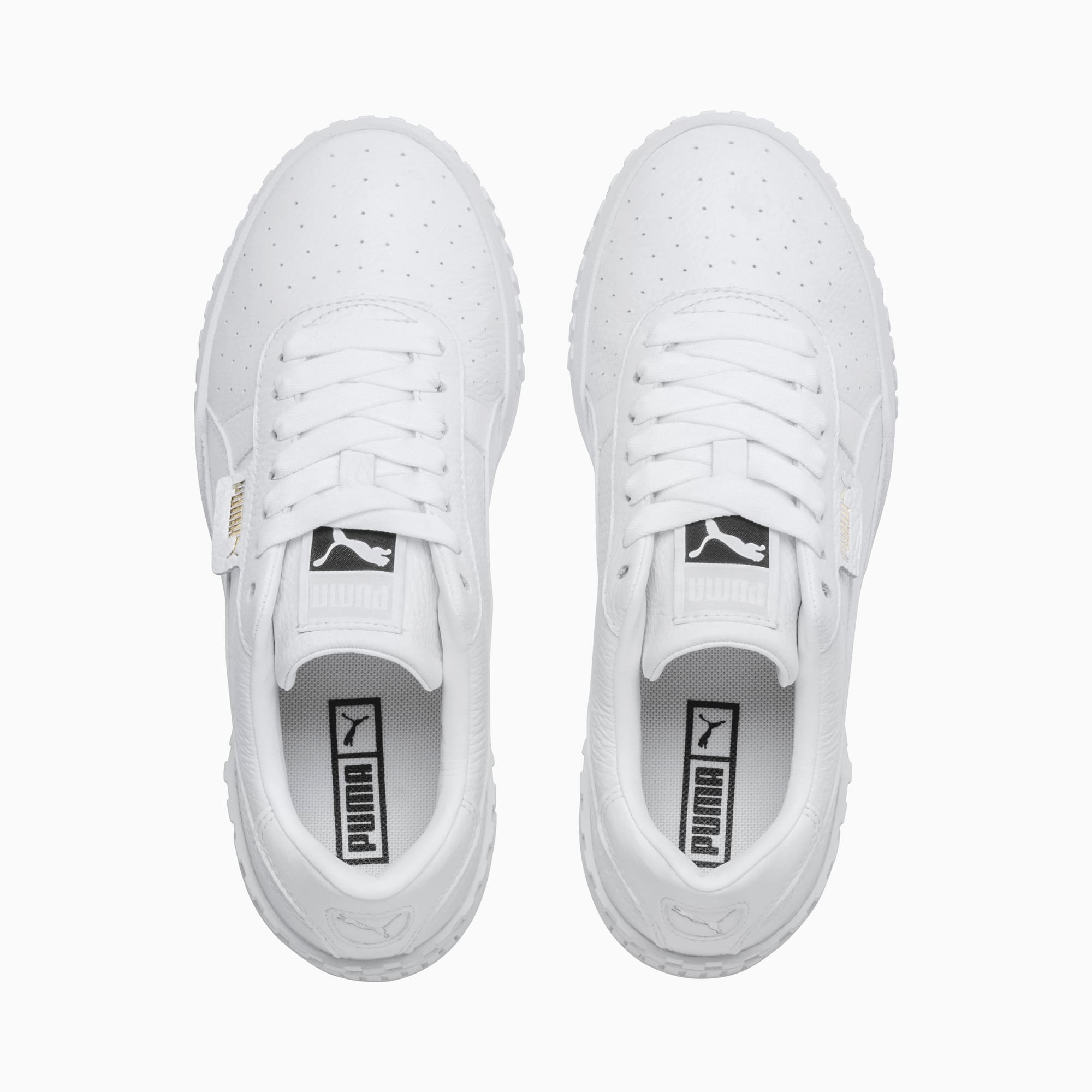 women puma white shoes