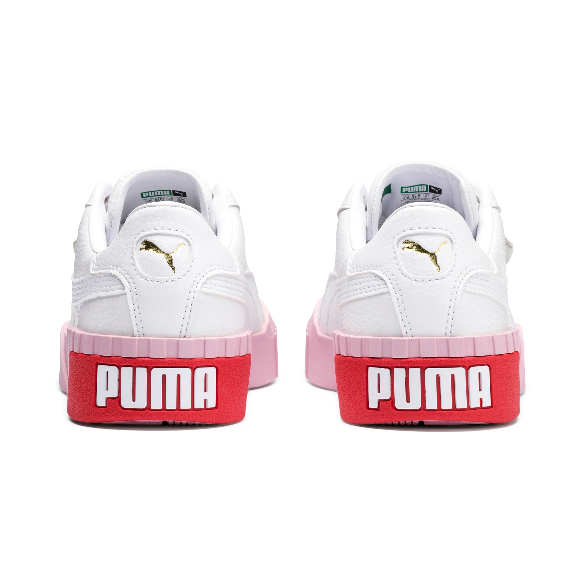 puma pink and white