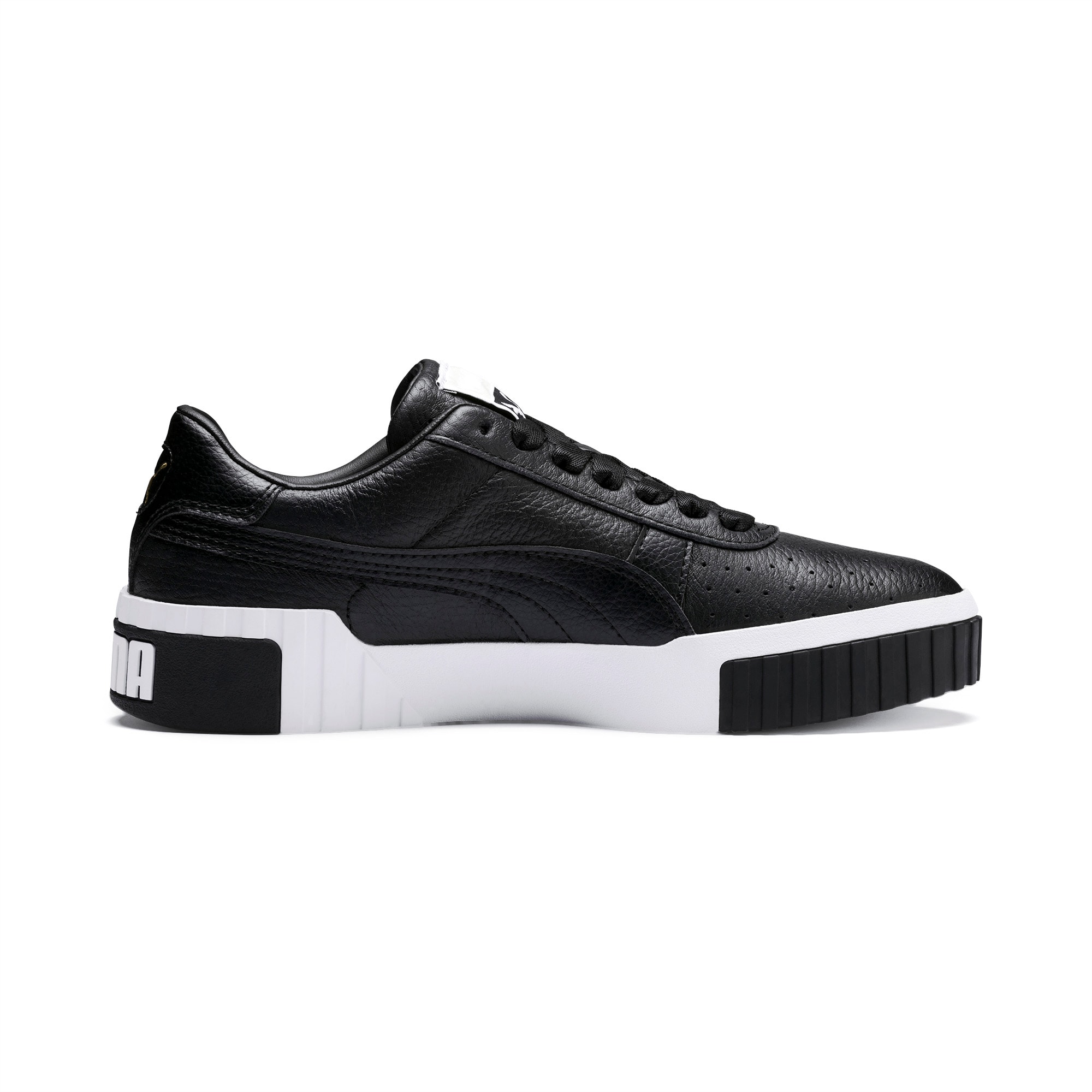 puma cali blanche et noir