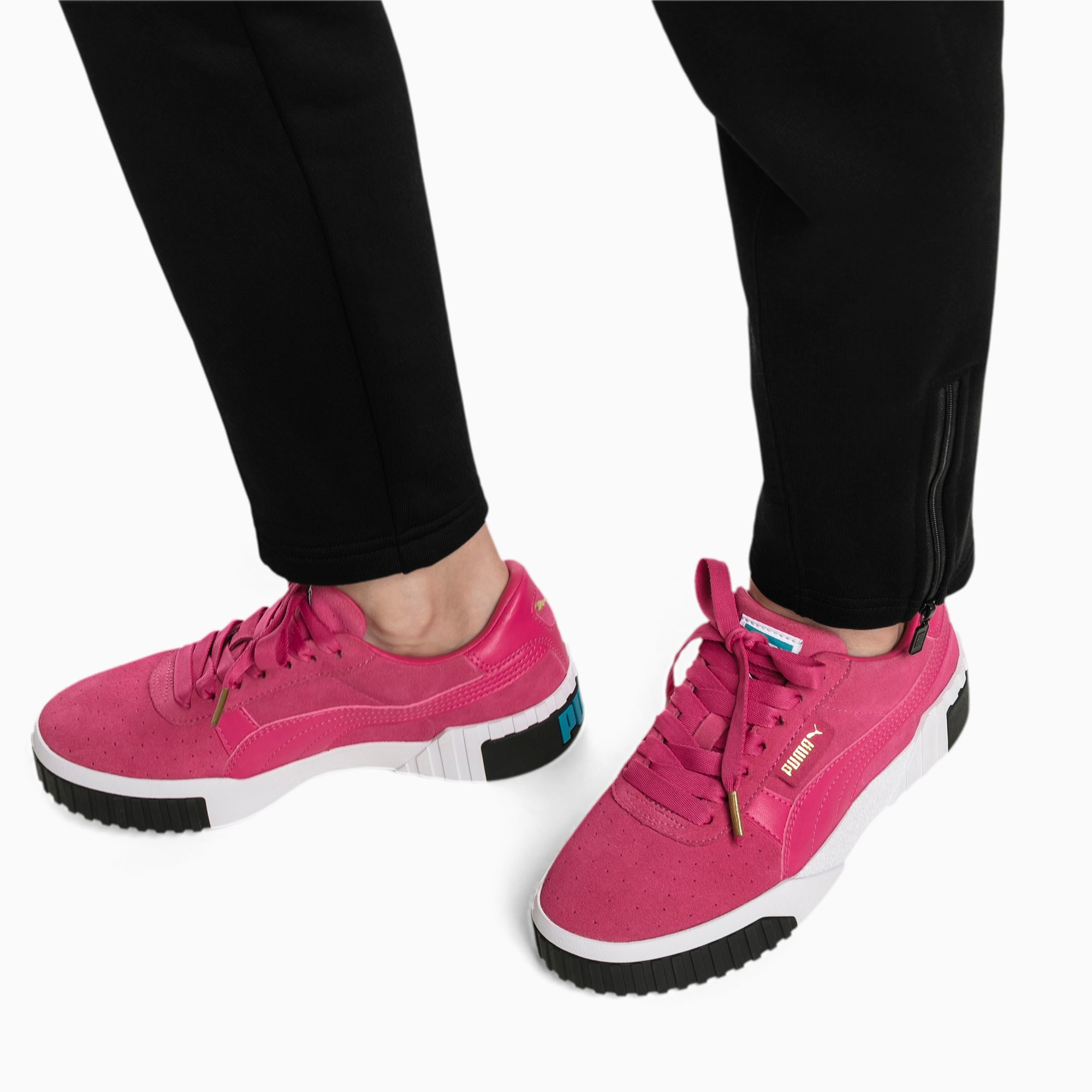 Puma cali suede sneakers shop