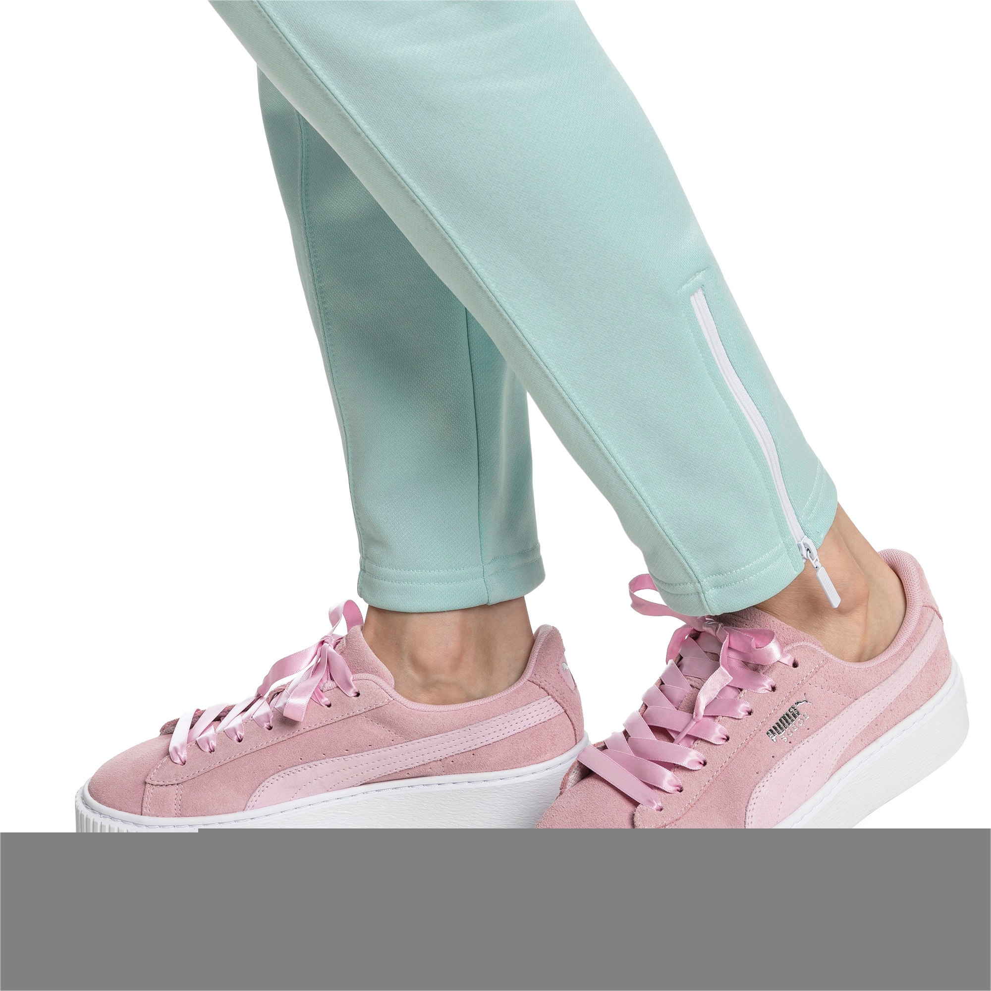Puma suede platform bambino rosa on sale