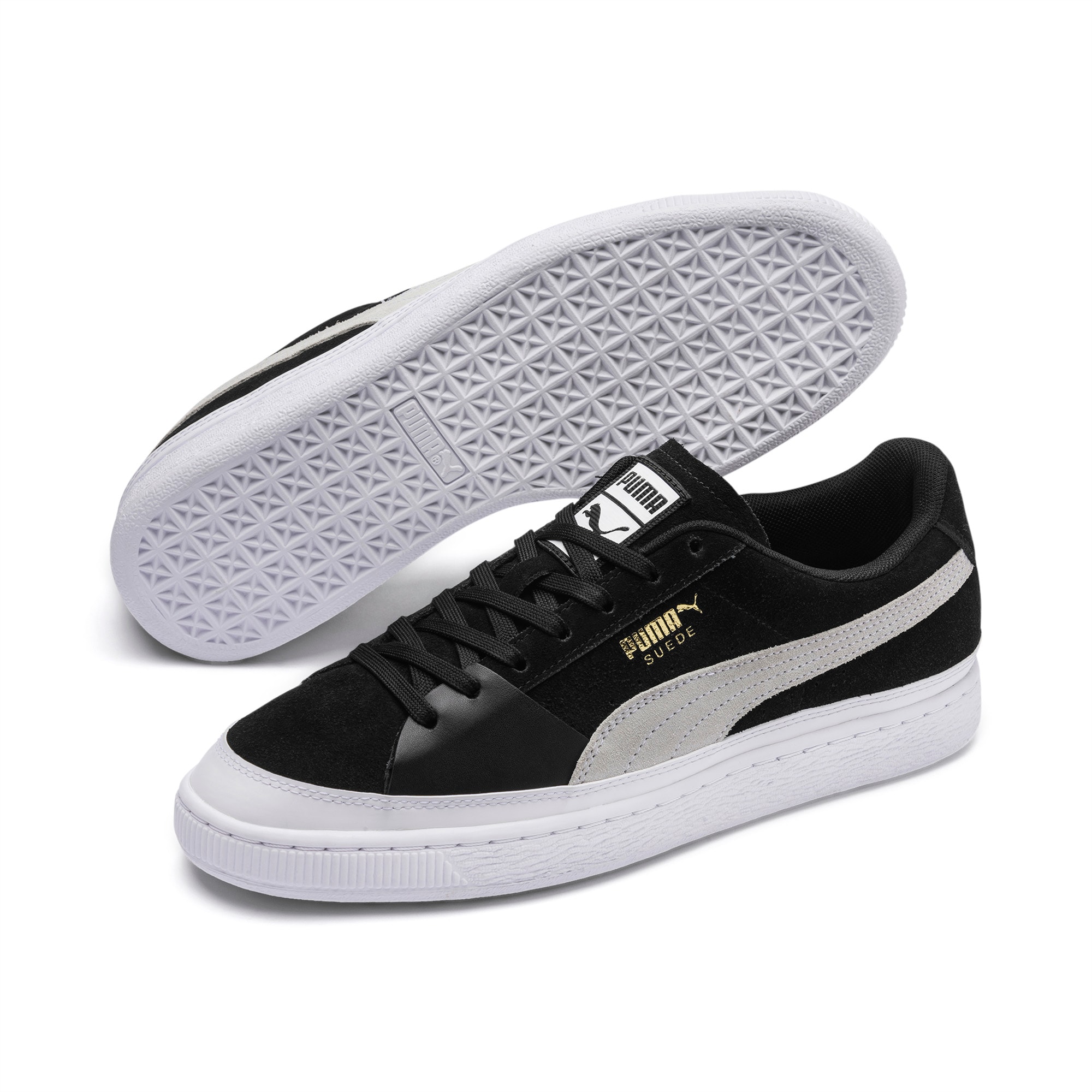 puma skate shoes black