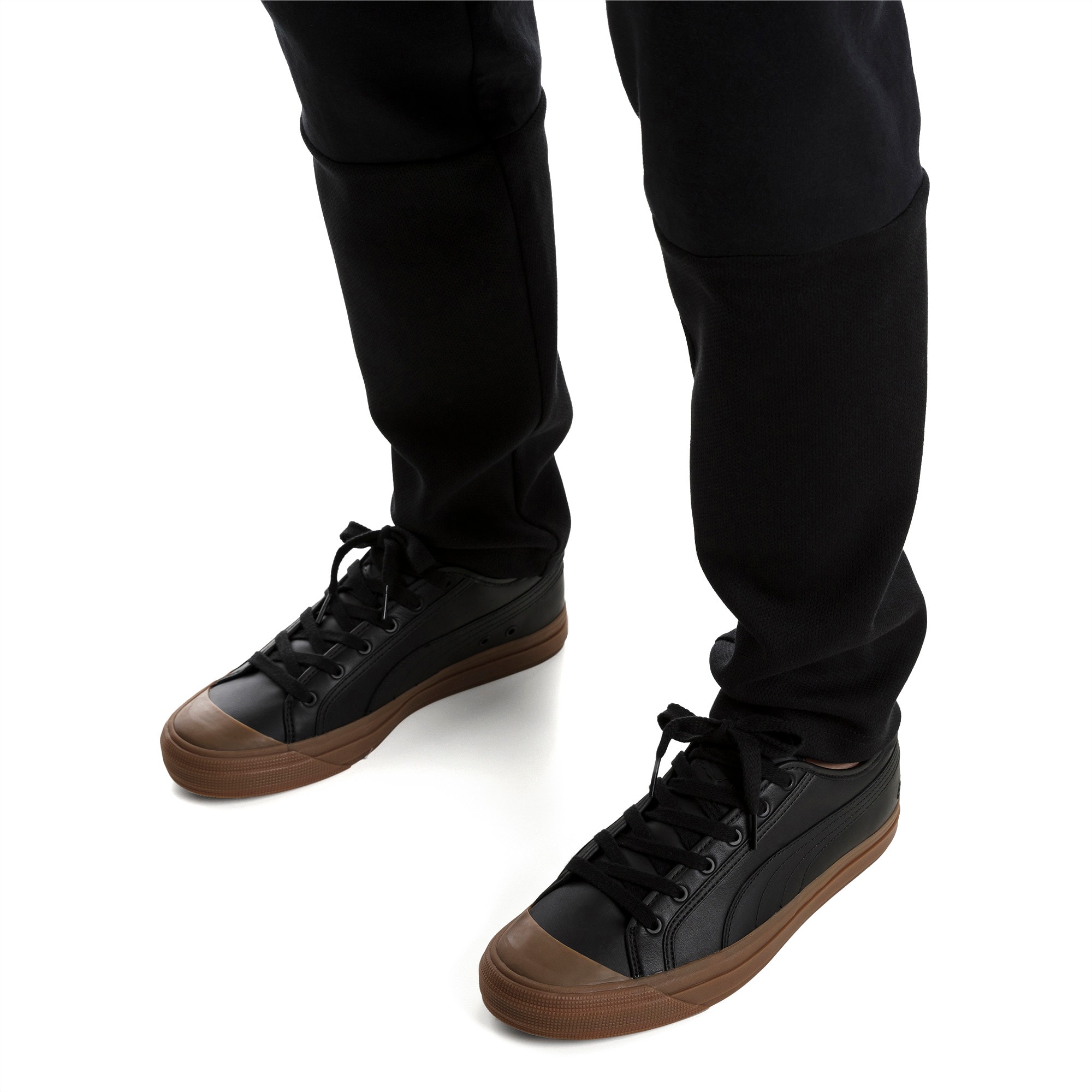 puma capri leather sneakers