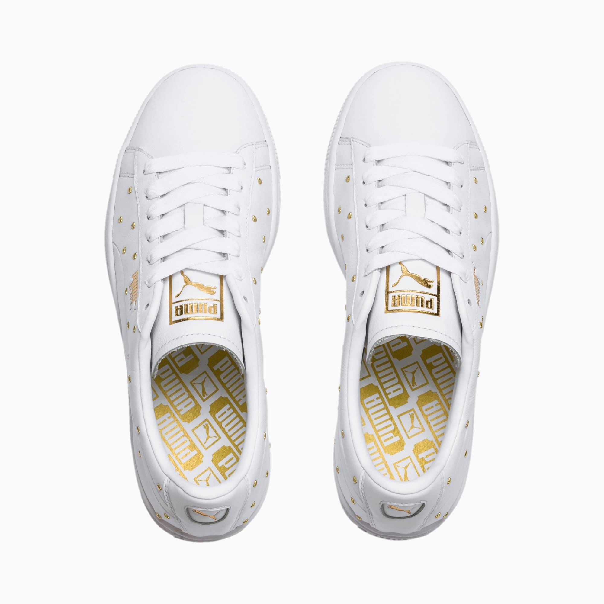 puma basket studs women's sneakers