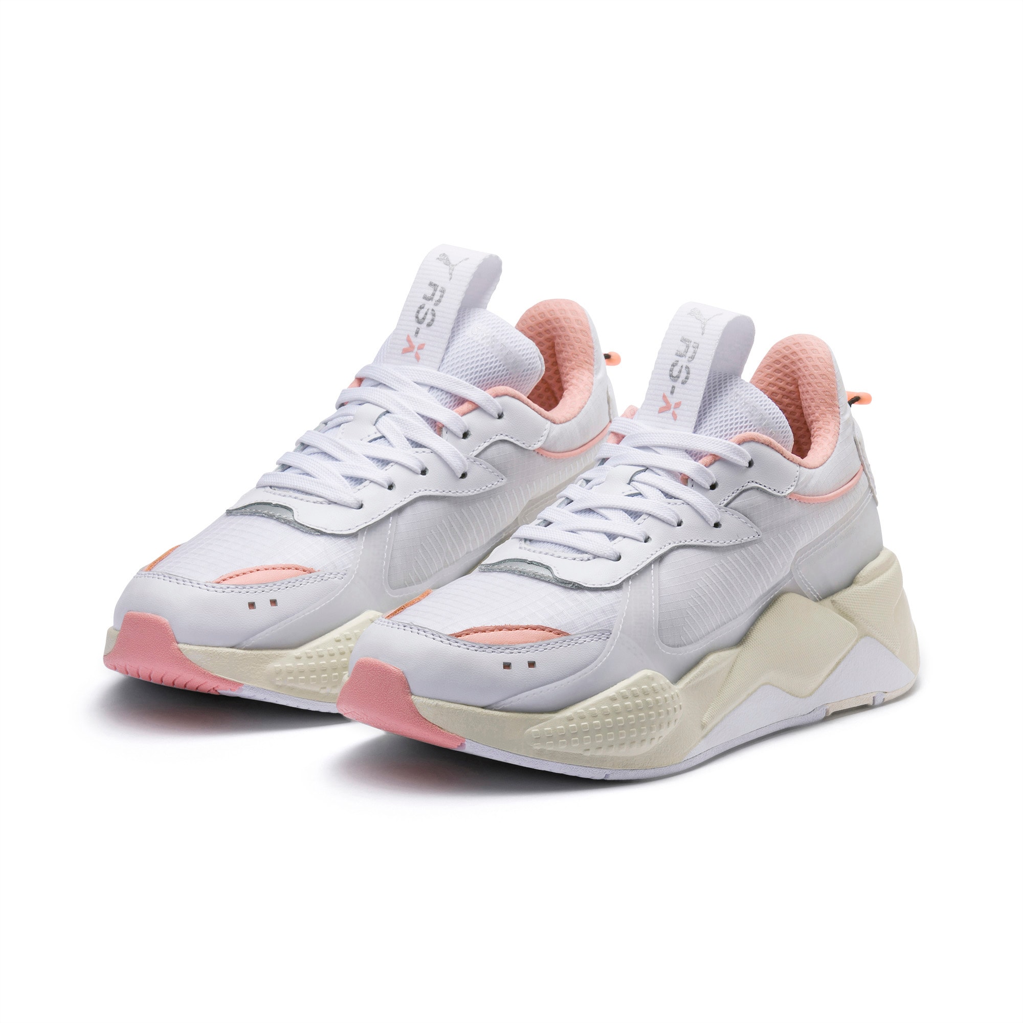 puma rs x white peach