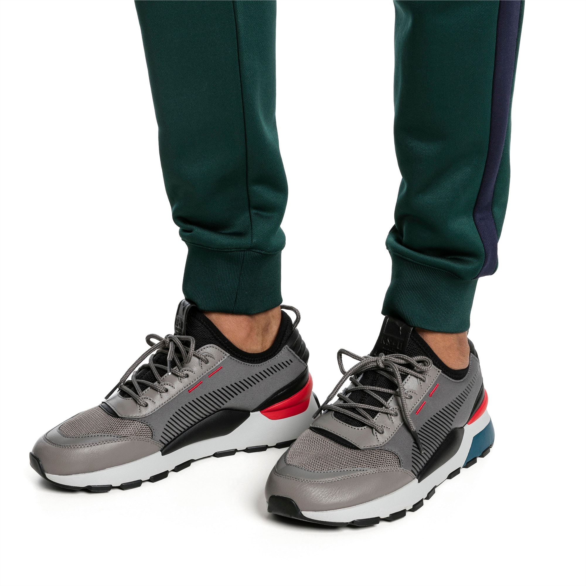 RS-0 TRACKS Trainers | Charcoal Gray 