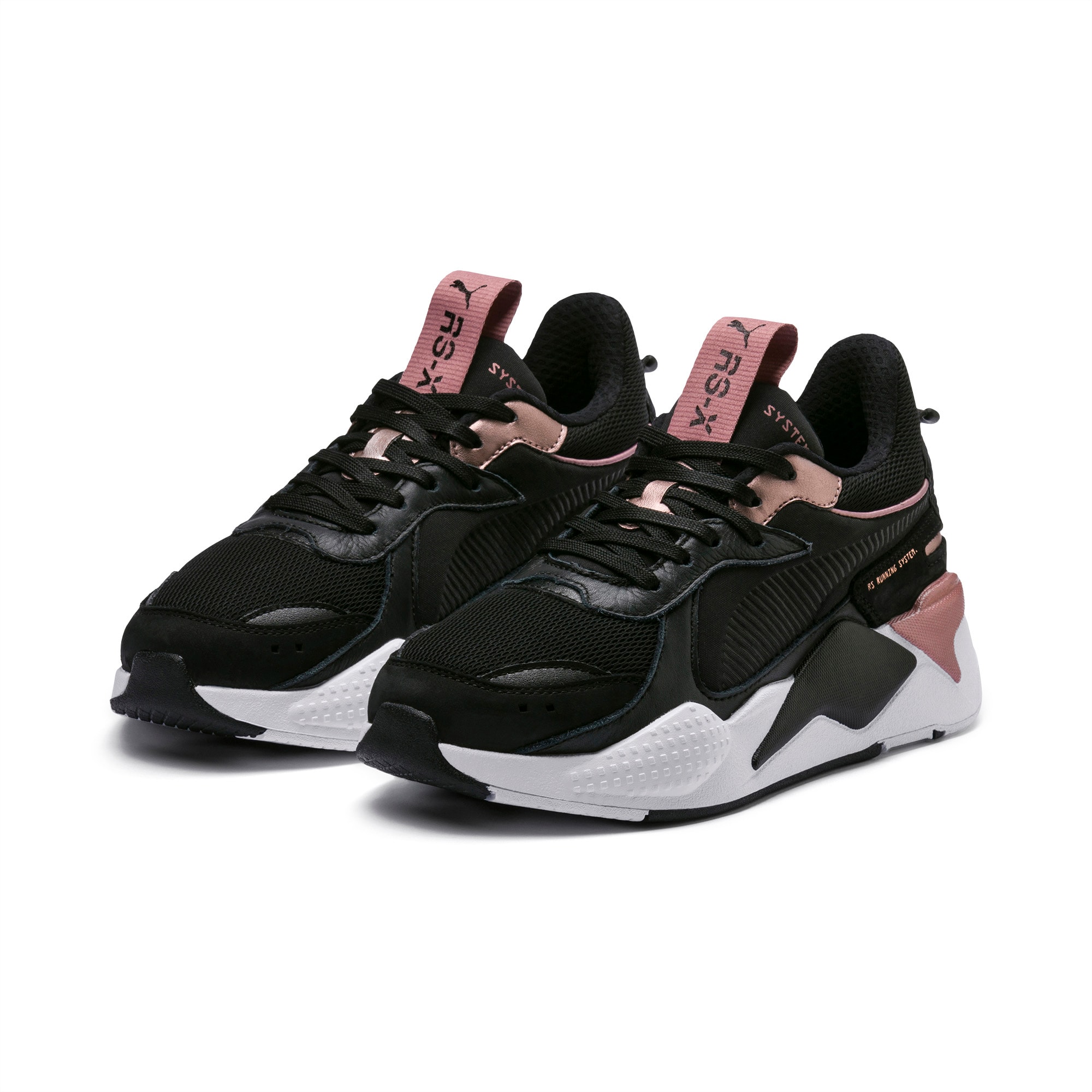 puma rs x rose et noir