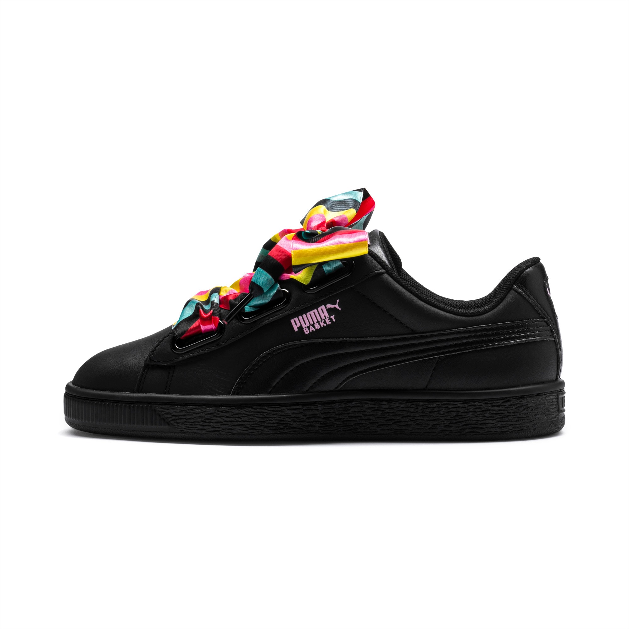 Puma basket heart mens orange deals