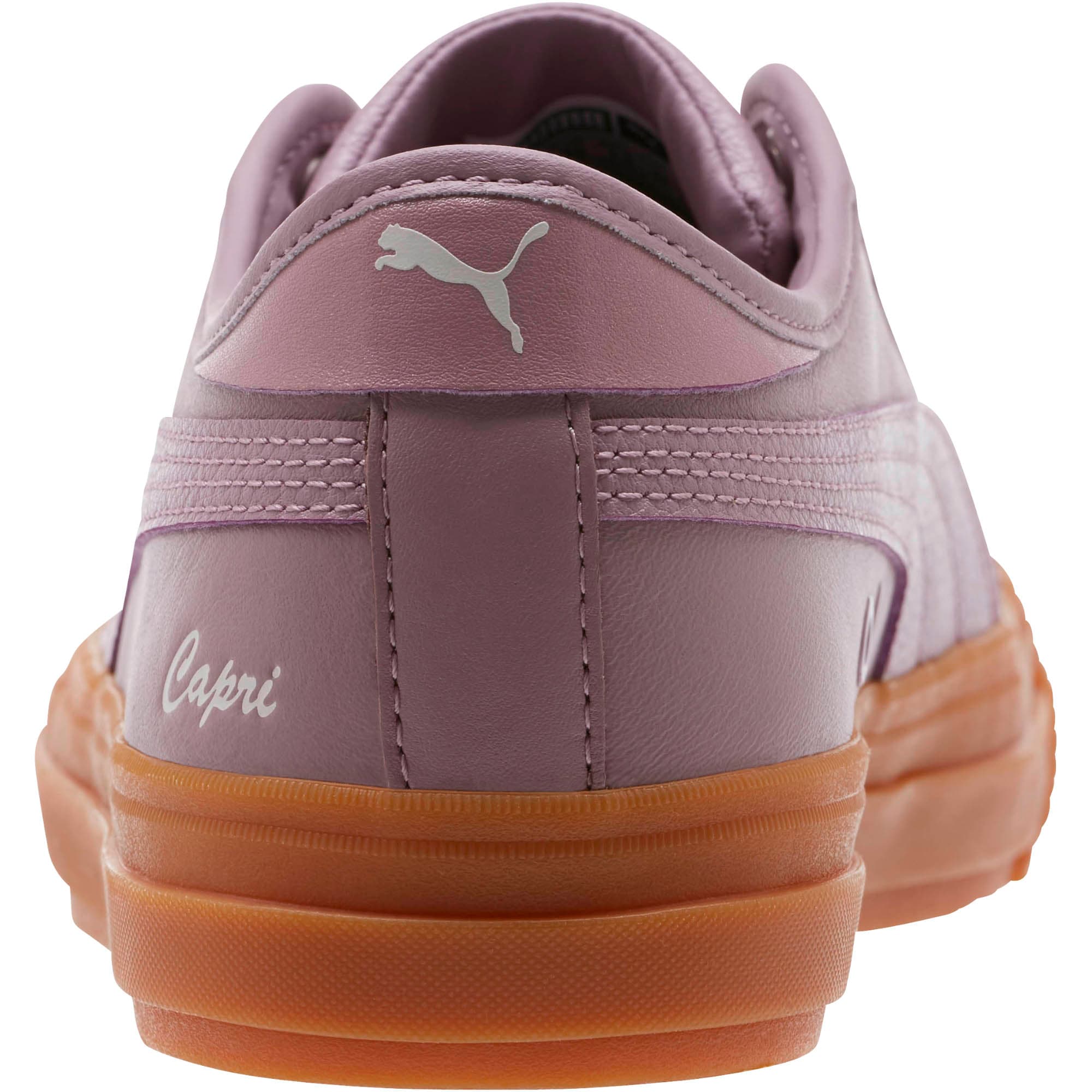 Puma capri leather sneakers store