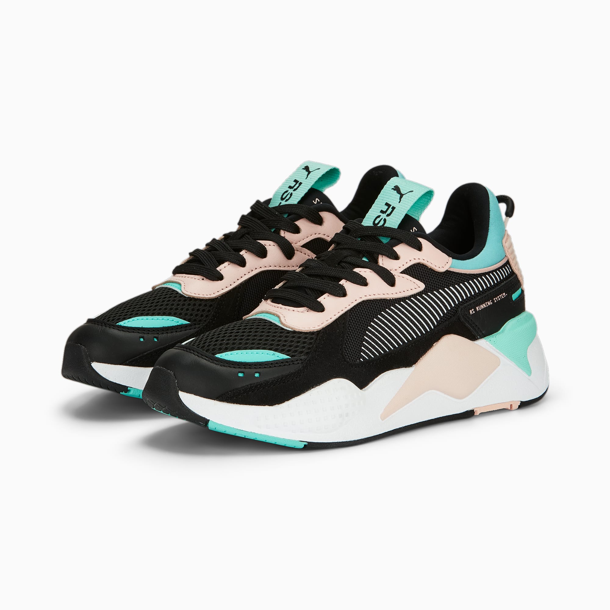 RS X Reinvention Unisex Sneakers PUMA Black Rose Dust PUMA