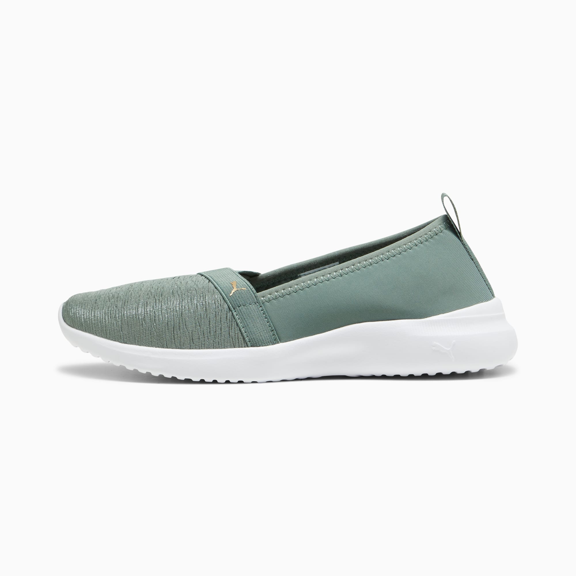 Adelina Slip On Women s Trainers Eucalyptus PUMA Gold PUMA White PUMA Shop All Puma PUMA