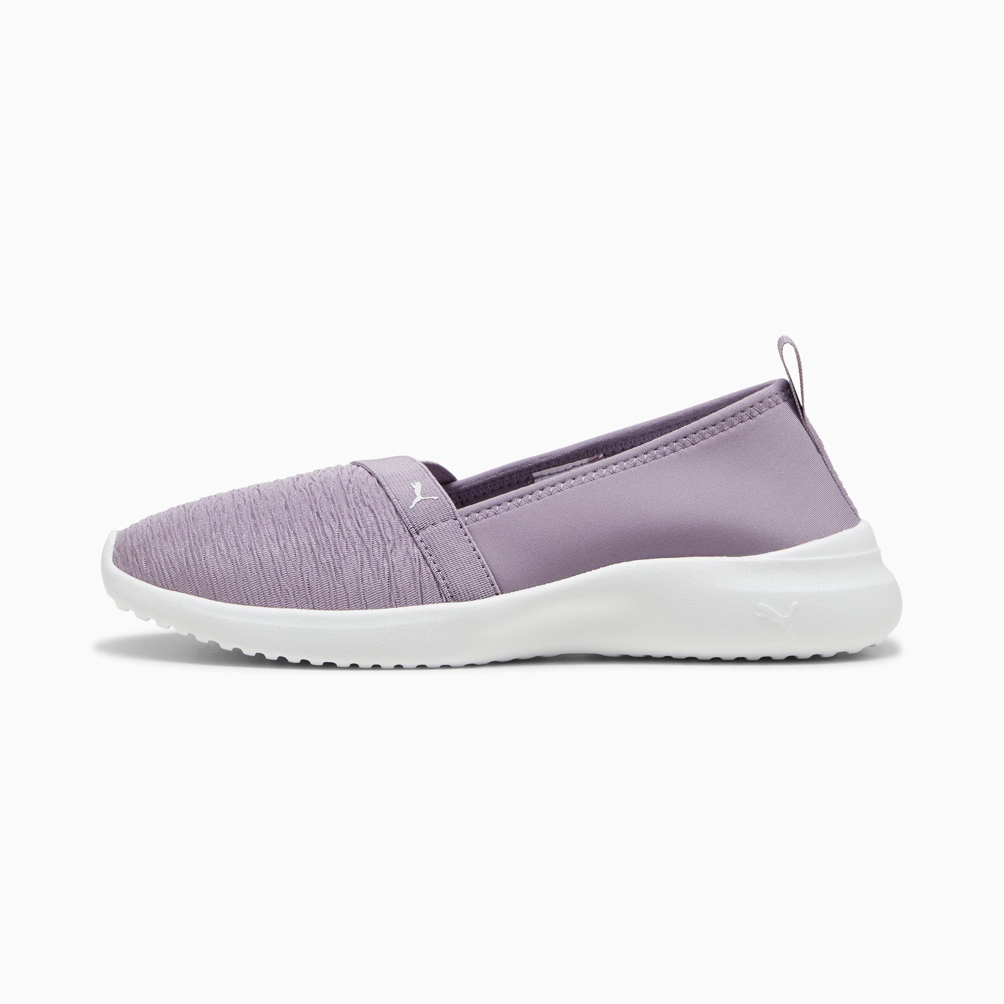 Adelina Slip-On Women's Trainers, Pale Plum-Feather Gray-PUMA White, large-SEA