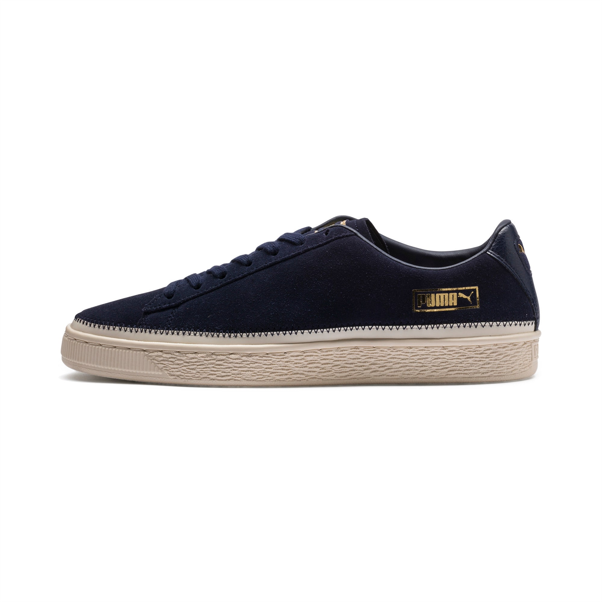 Puma suede trim sneakers Clearance